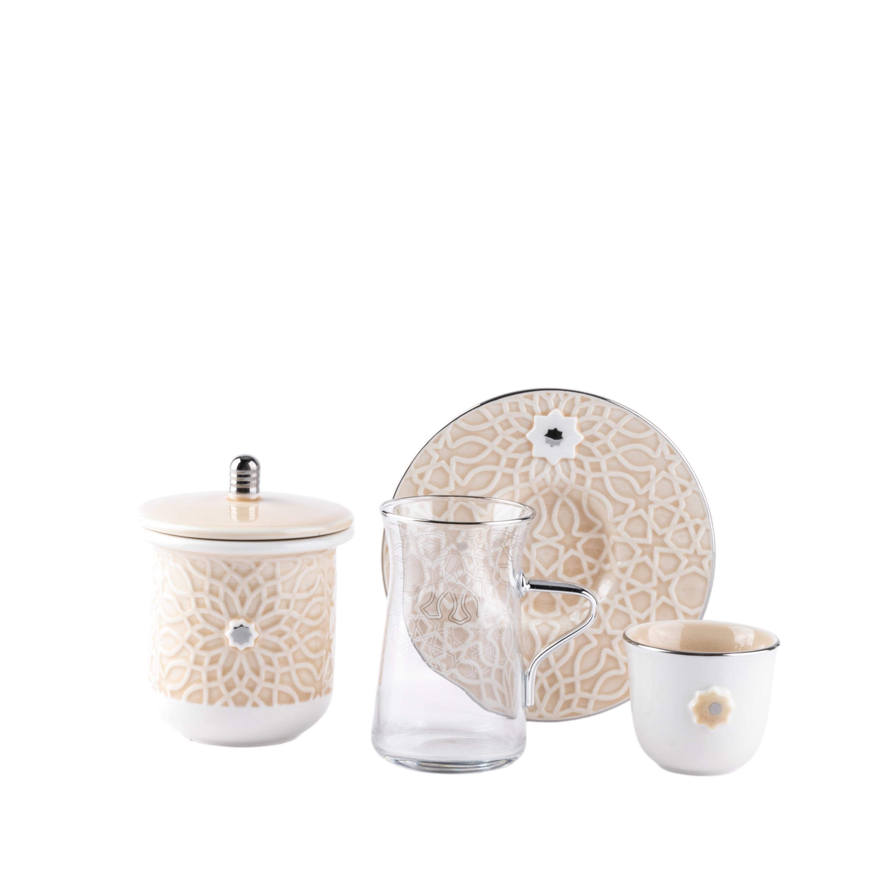 طقم شاي وقهوة 19 قطعة أصالة من أوتانتيك-household-dining-teaandcoffee-teaandcoffeesets-image-5