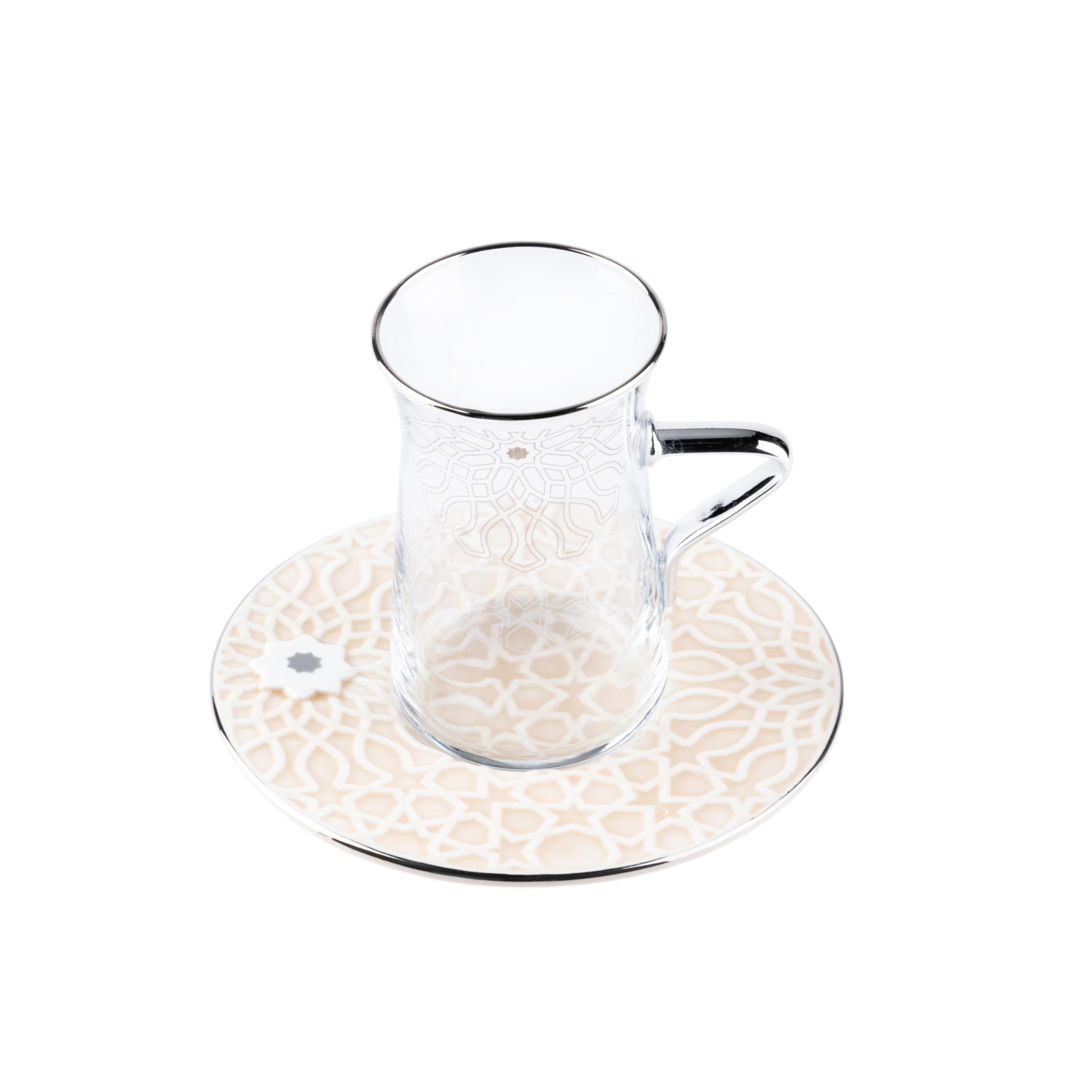 Asalah 12-Piece Cup and Saucer Set with Sugar Pot - 150 ml-household-dining-teaandcoffee-teaandcoffeesets-image-5