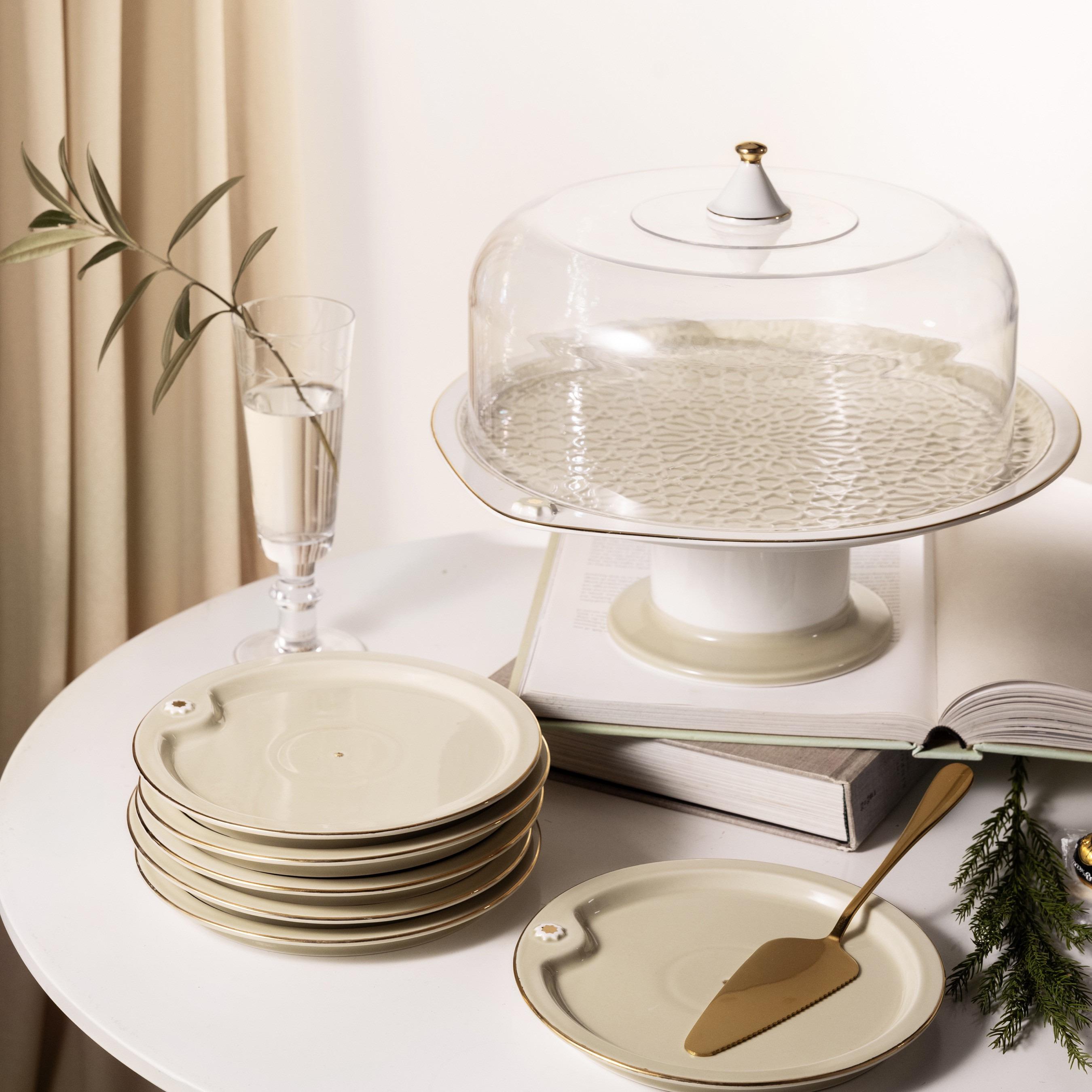 Asalah 9-Piece Cake Serving Set-household-dining-serveware-cakestands-image-1