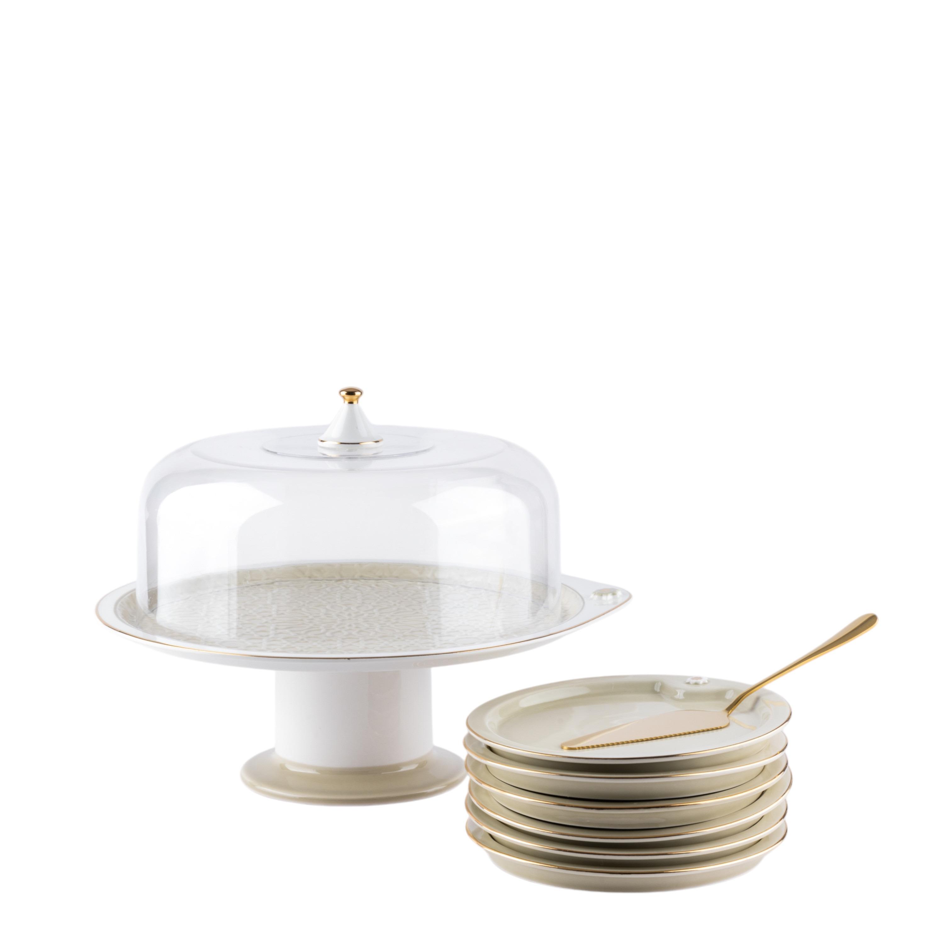 Asalah 9-Piece Cake Serving Set-household-dining-serveware-cakestands-image-3