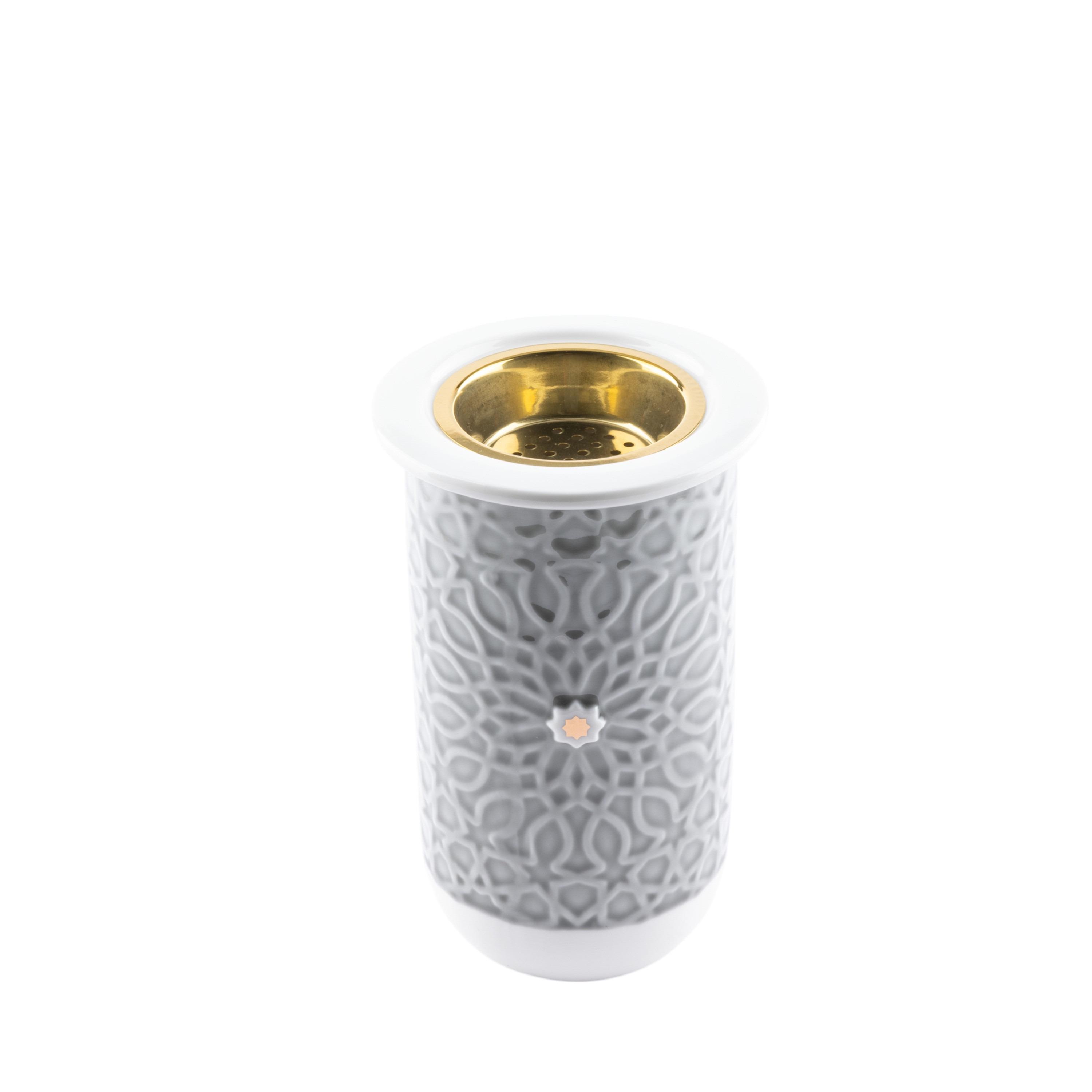 Asalah Porcelain Decorative Incense Burner - 21x12x11 cms-household-homefragrance-burners-image-3