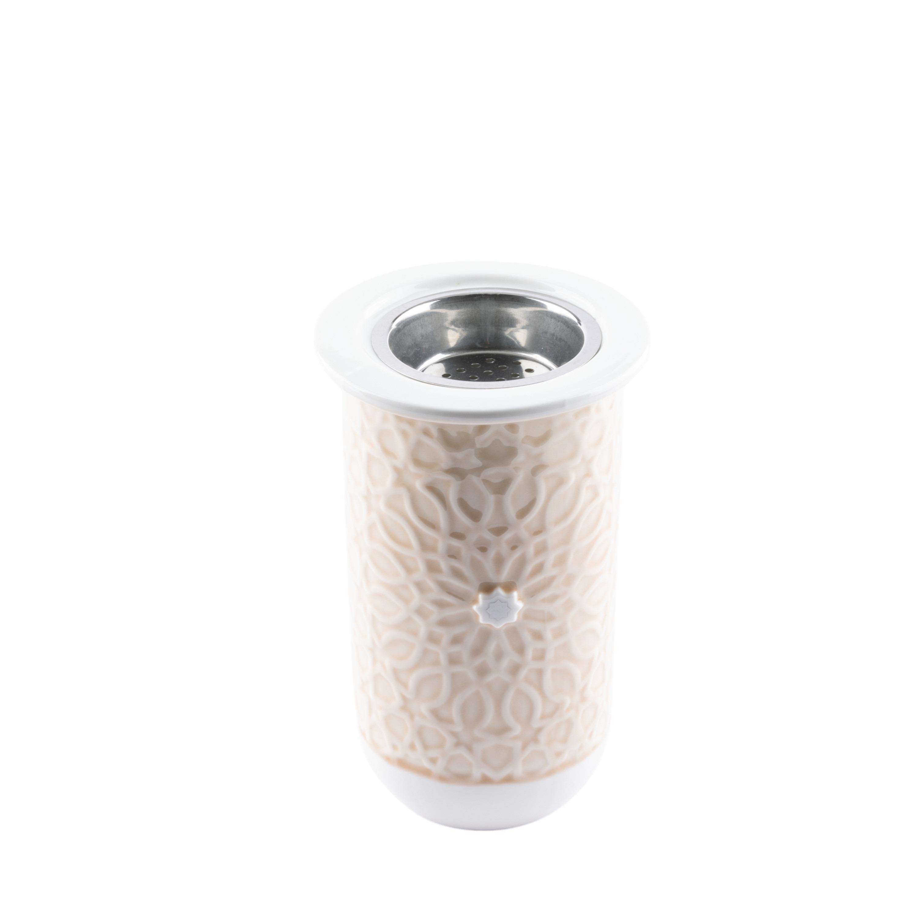 Asalah Porcelain Decorative Incense Burner - 11x21x20 cms-household-homefragrance-burners-image-3