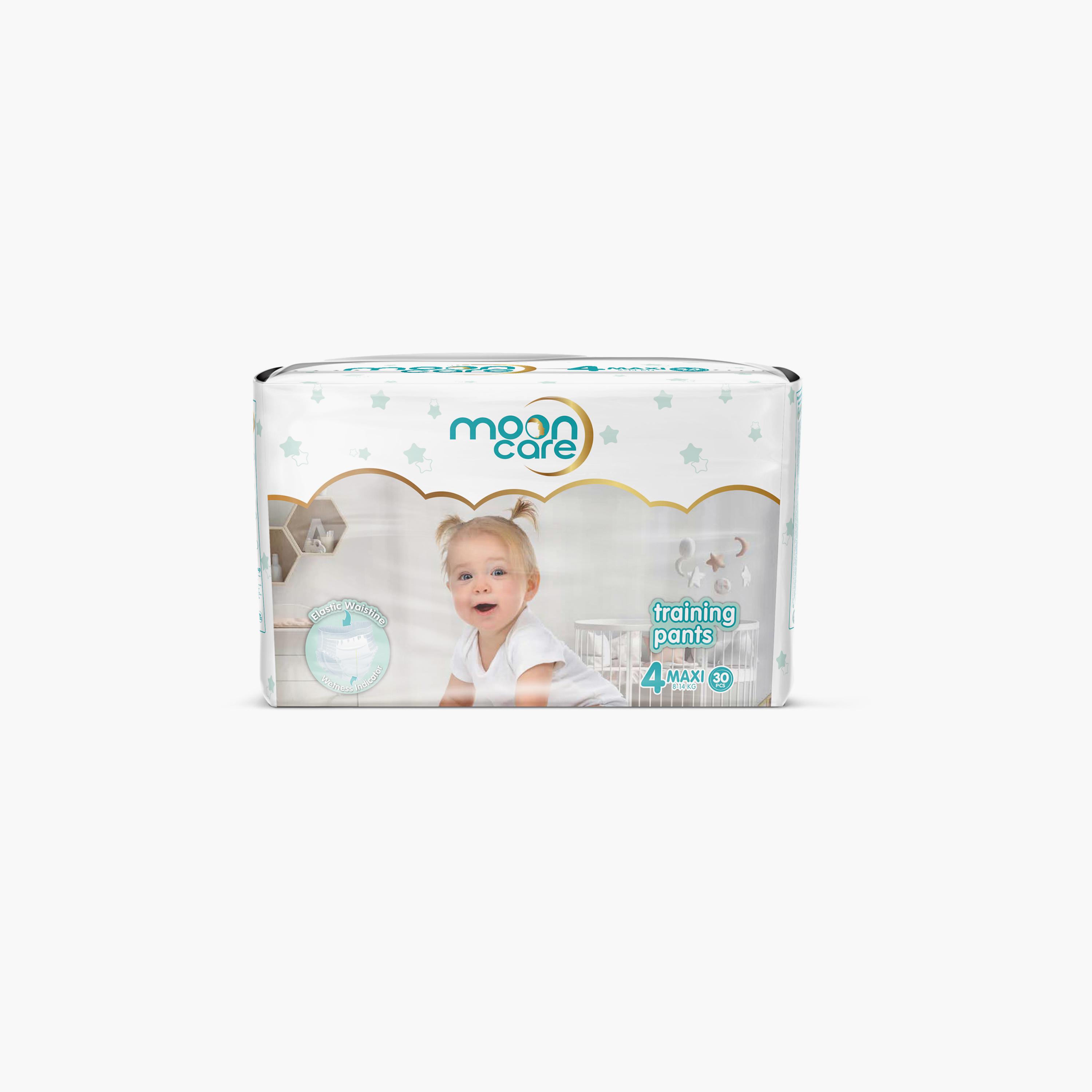Mooncare 30-Piece Eco Training Diaper Pants - Size 4 - Maxi - 8-14kg-baby-diapering-diapers-image-1