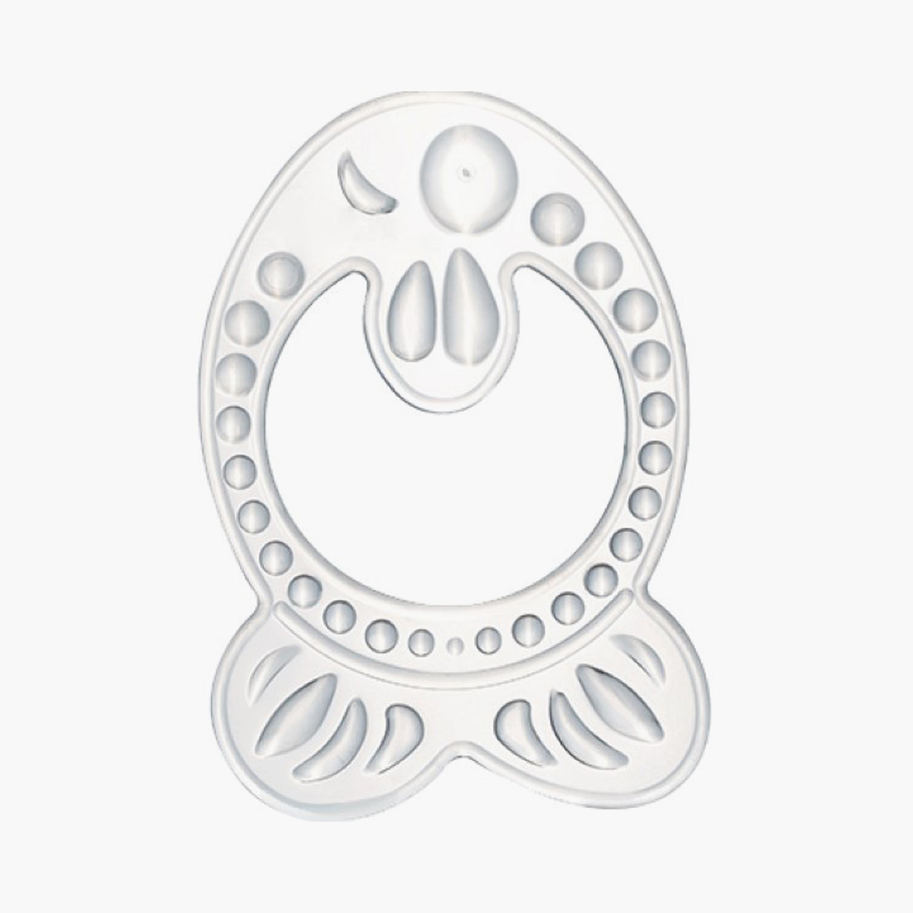 Mooncare BPA Free Silicone Teething Ring-baby-feeding-teethers-image-1