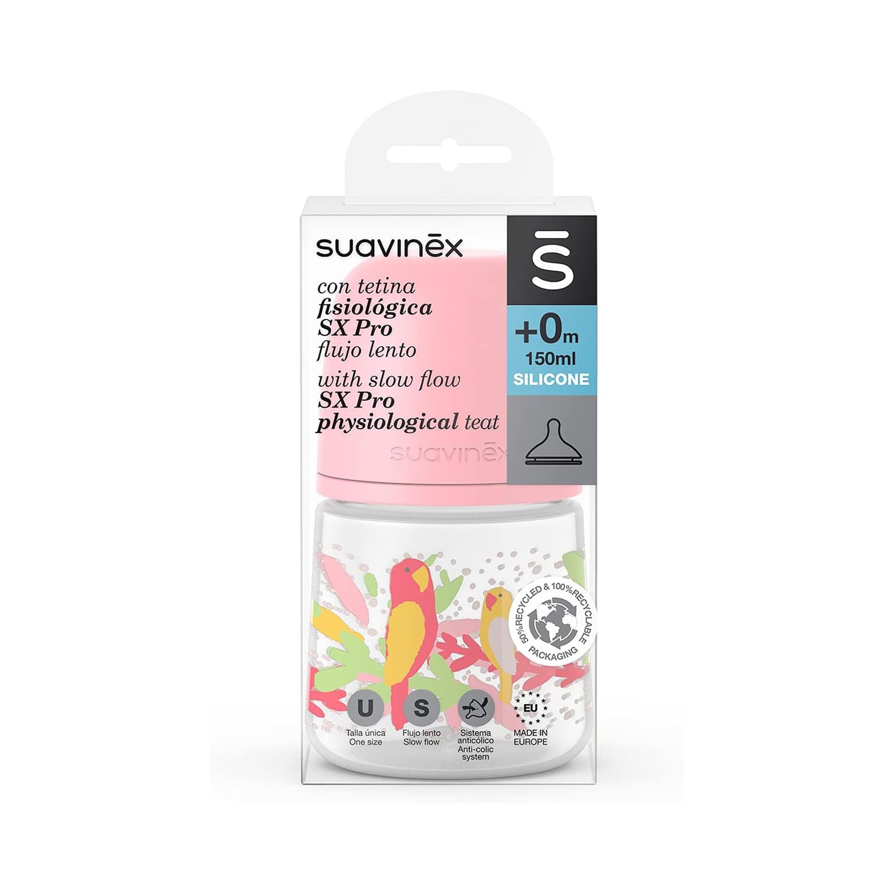 Suavinex Feeding Bottle 150ml FIS S FS Jungle Pk L1-baby-feeding-feedingbottles-bottlesandteats-image-3