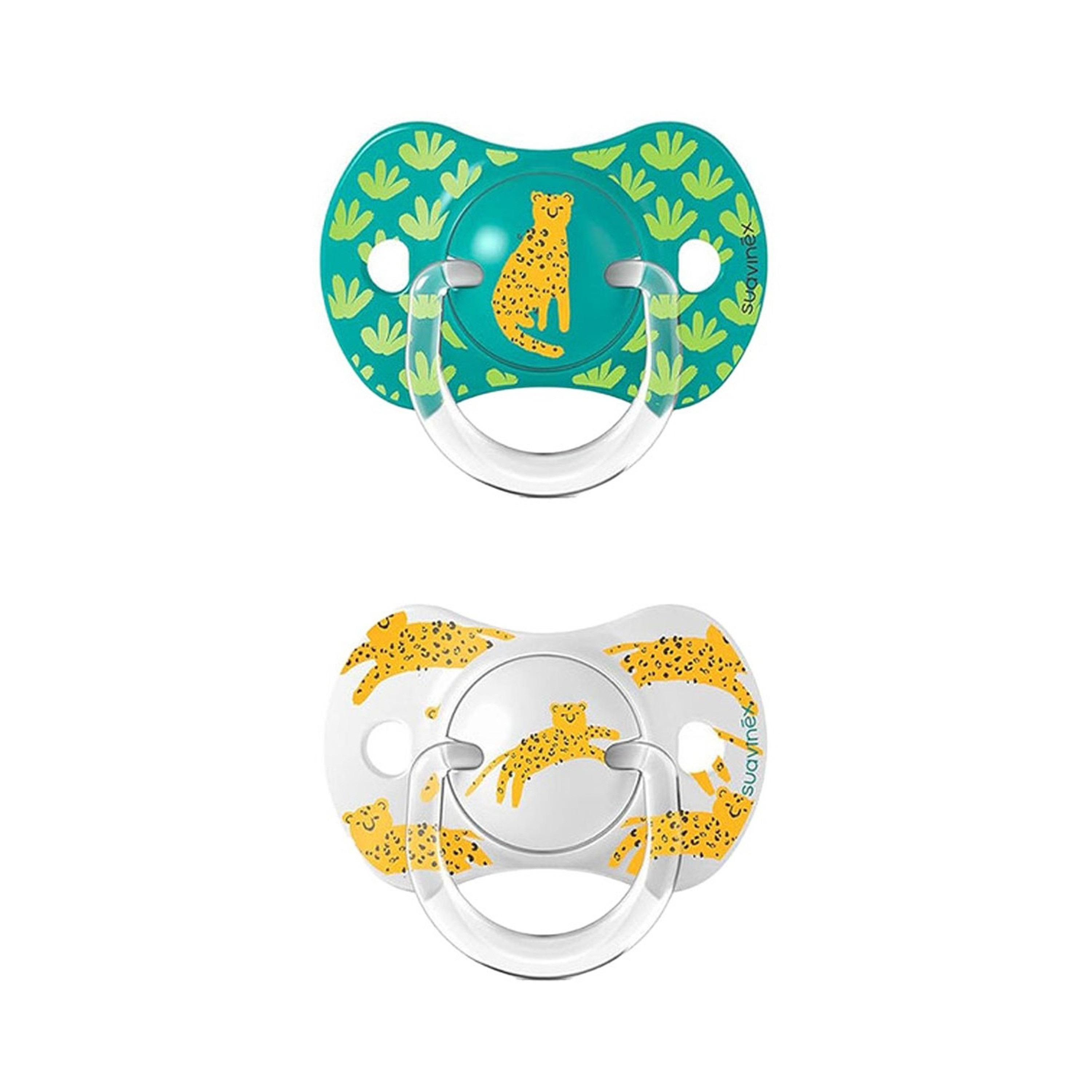Suavinex Phy Soother S 0/6M 2U Jungle Gr L1-baby-feeding-pacifiers-image-1