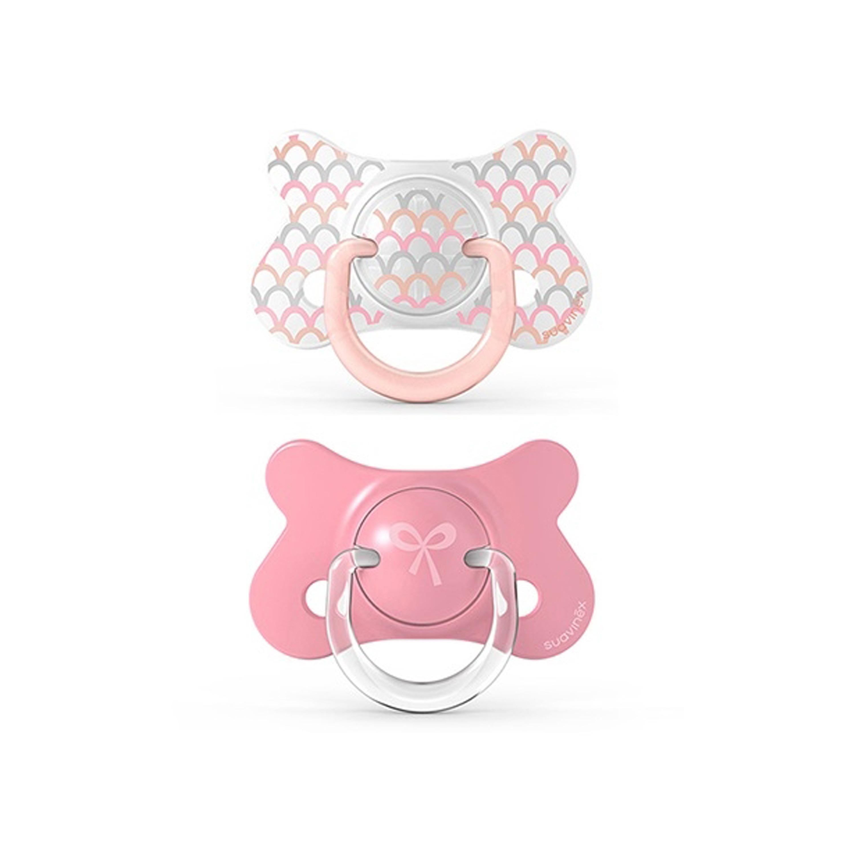 Suavinex Fus Soother Phy S 4/18M Memories Pk 2U-baby-feeding-pacifiers-image-1