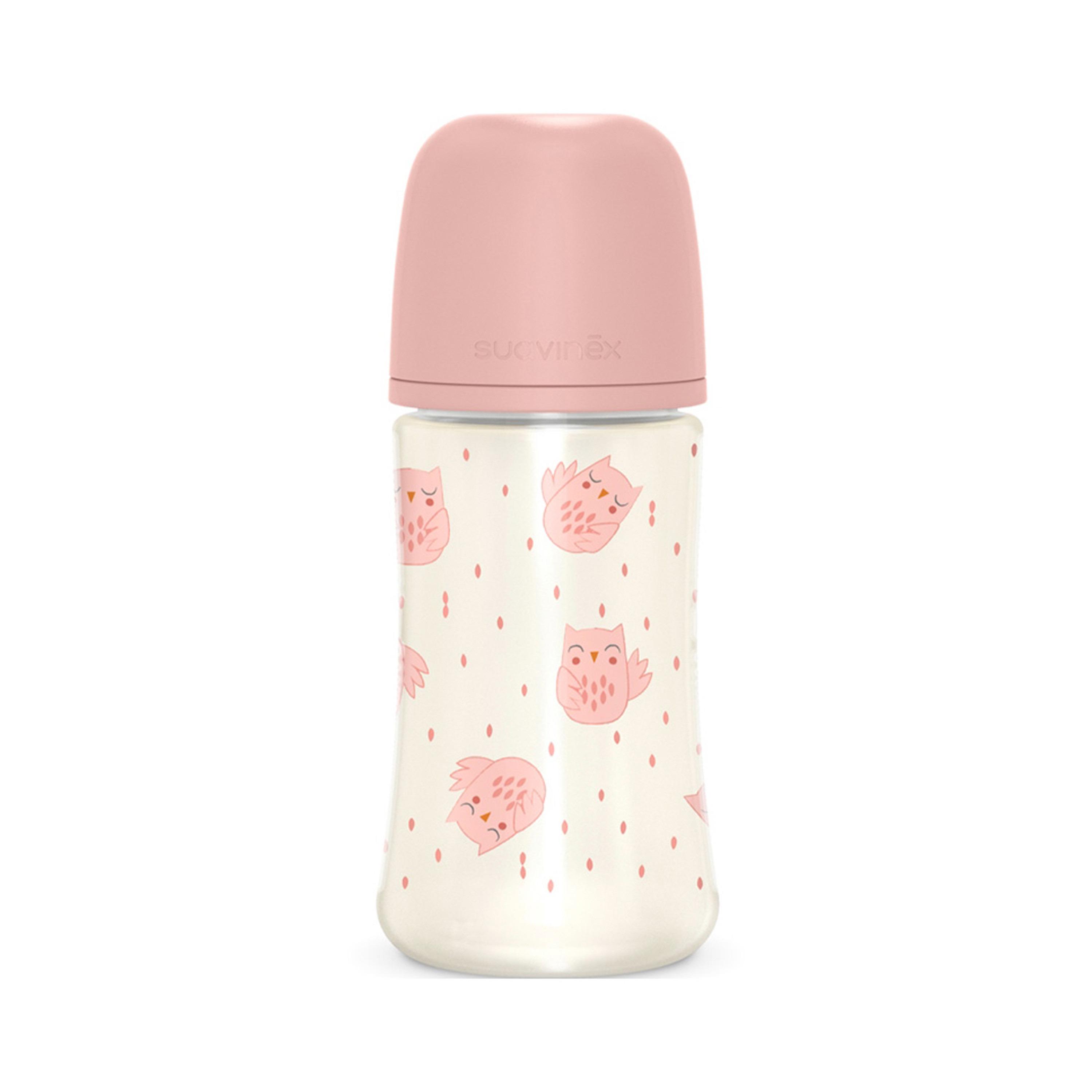 Suavinex Feeding Bottle 270ml PA SF S Owl Pk L3-baby-feeding-feedingbottles-bottlesandteats-image-1
