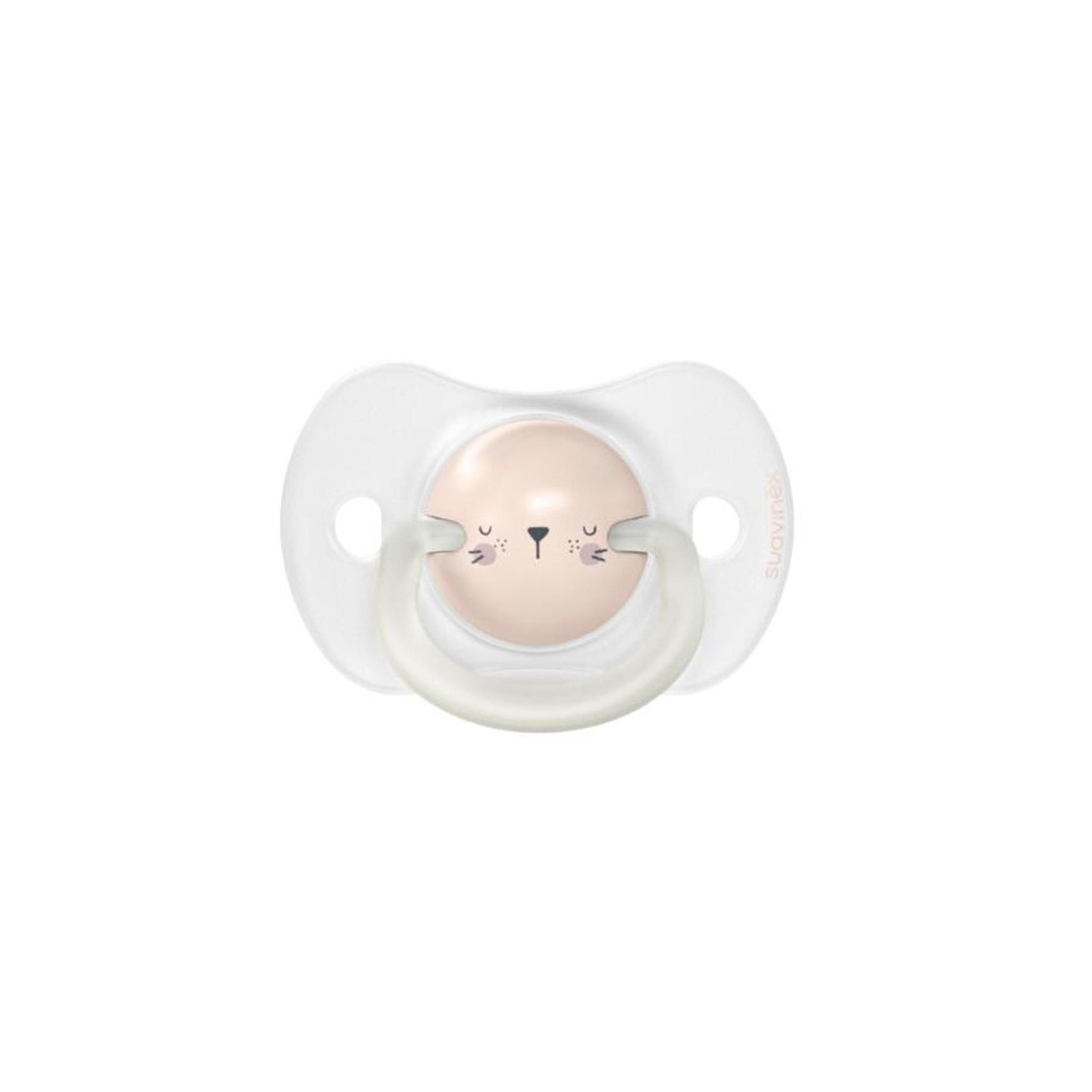 Suavinex Night Phy Soother S 0/6M 2U Rabbit L3-baby-feeding-pacifiers-image-3
