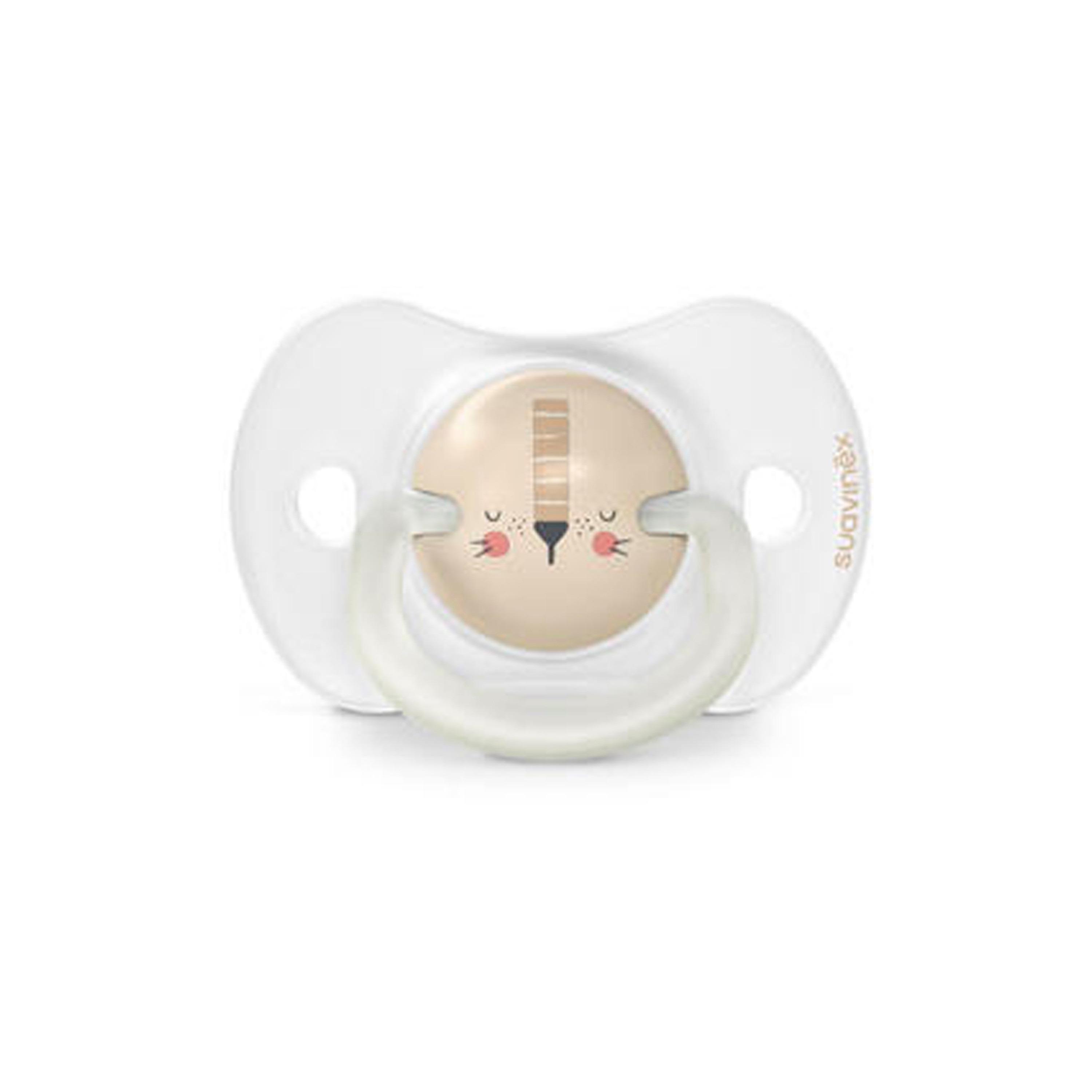 Suavinex Night Phy Soother S 6/18M 2U Lion L3-baby-feeding-pacifiers-image-3