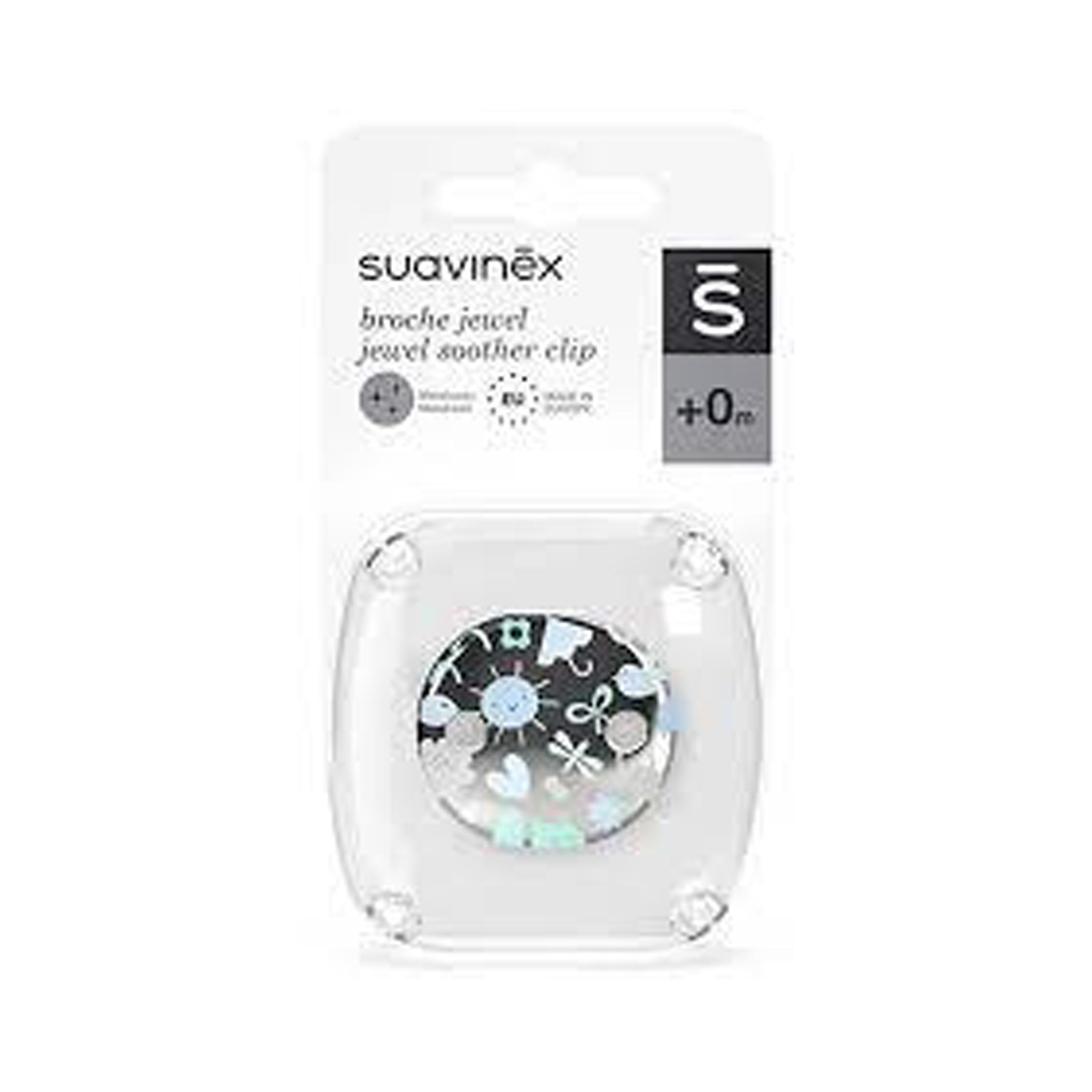 Suavinex Soother Clip Memories Bl-baby-feeding-pacifiers-image-2