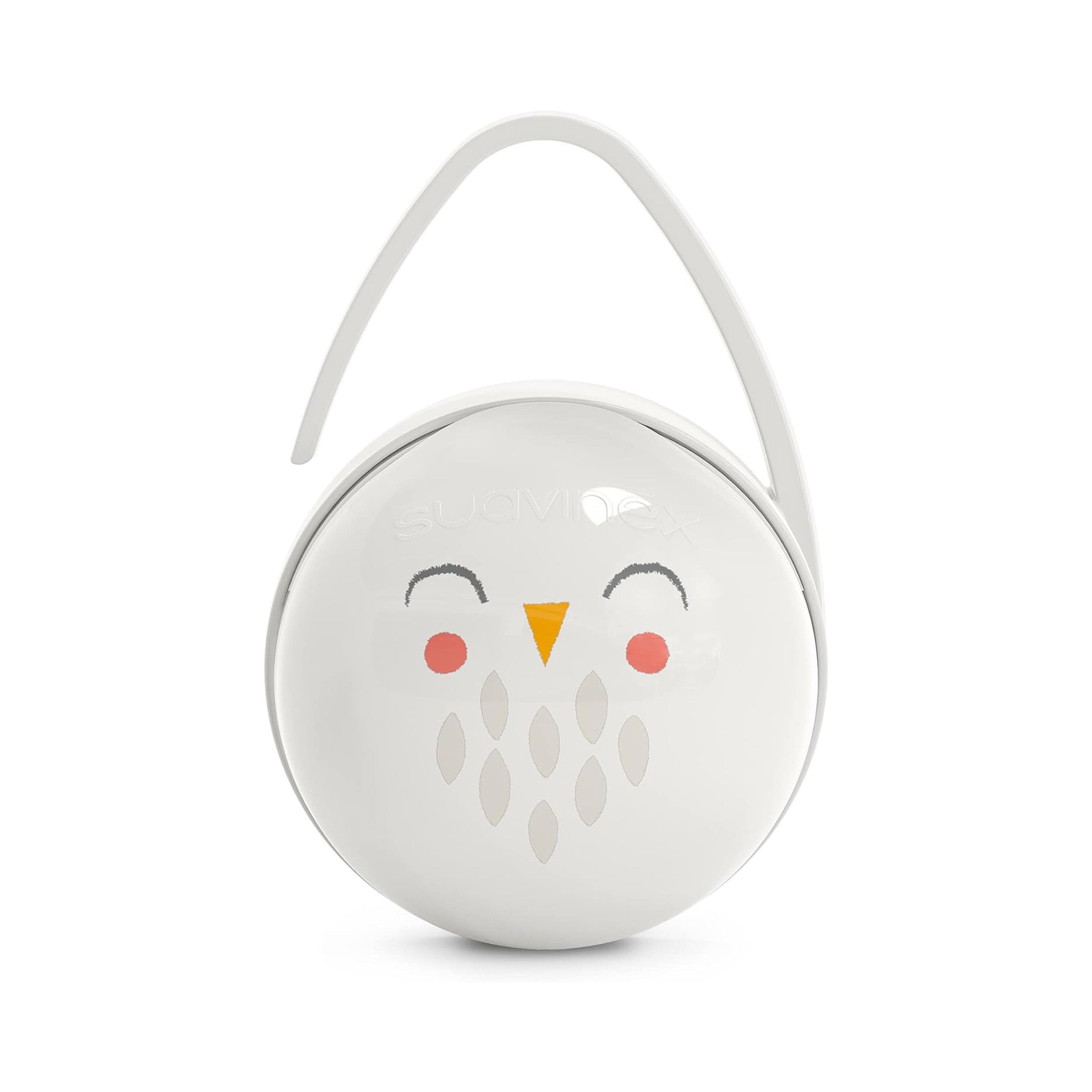 Suavinex Duo Soother Holder Hygge Owl L3-baby-feeding-pacifiers-image-1