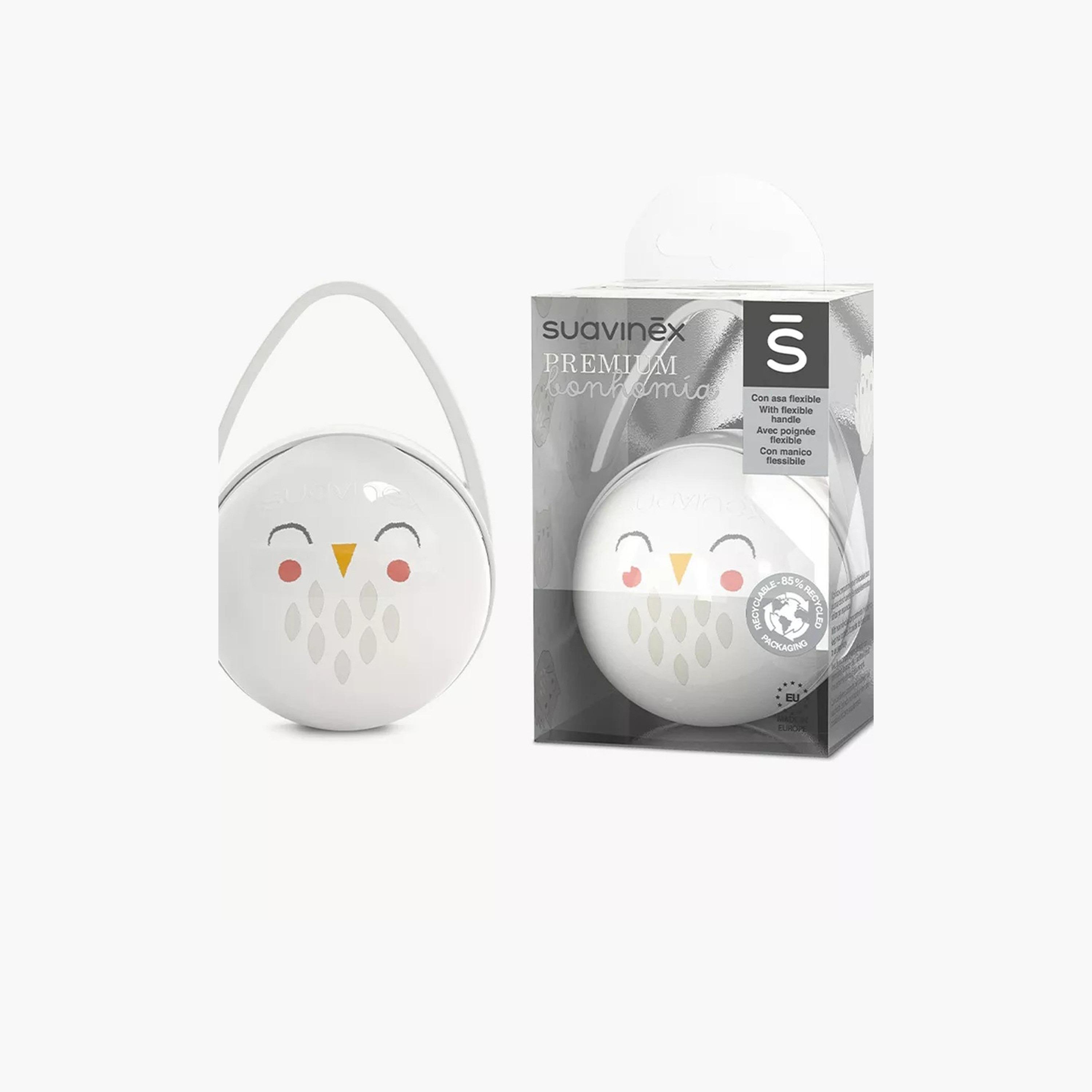 Suavinex Duo Soother Holder Hygge Owl L3-baby-feeding-pacifiers-image-3