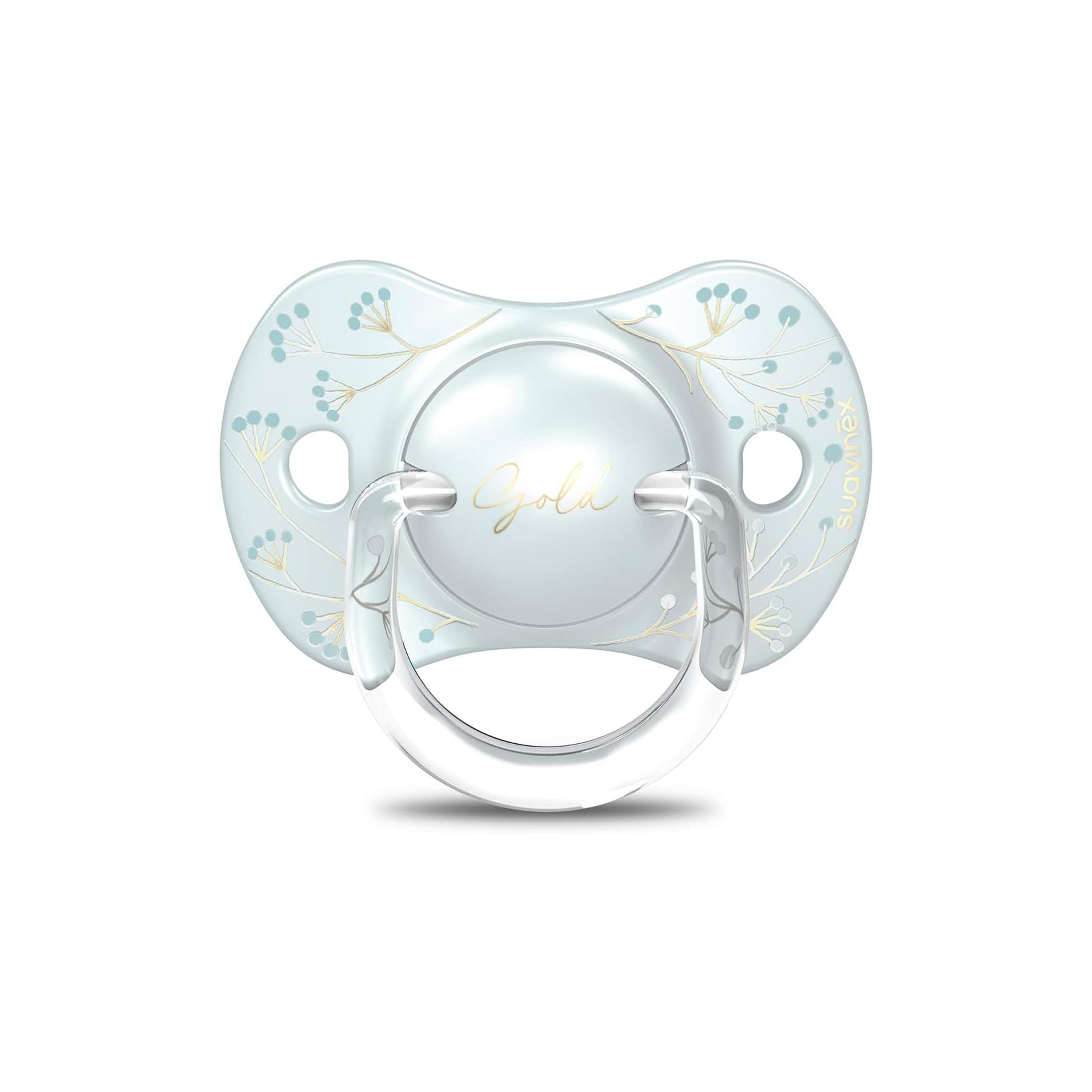 Suavinex Phy Soother S 0/6M Premium Gold Bl-baby-feeding-pacifiers-image-1