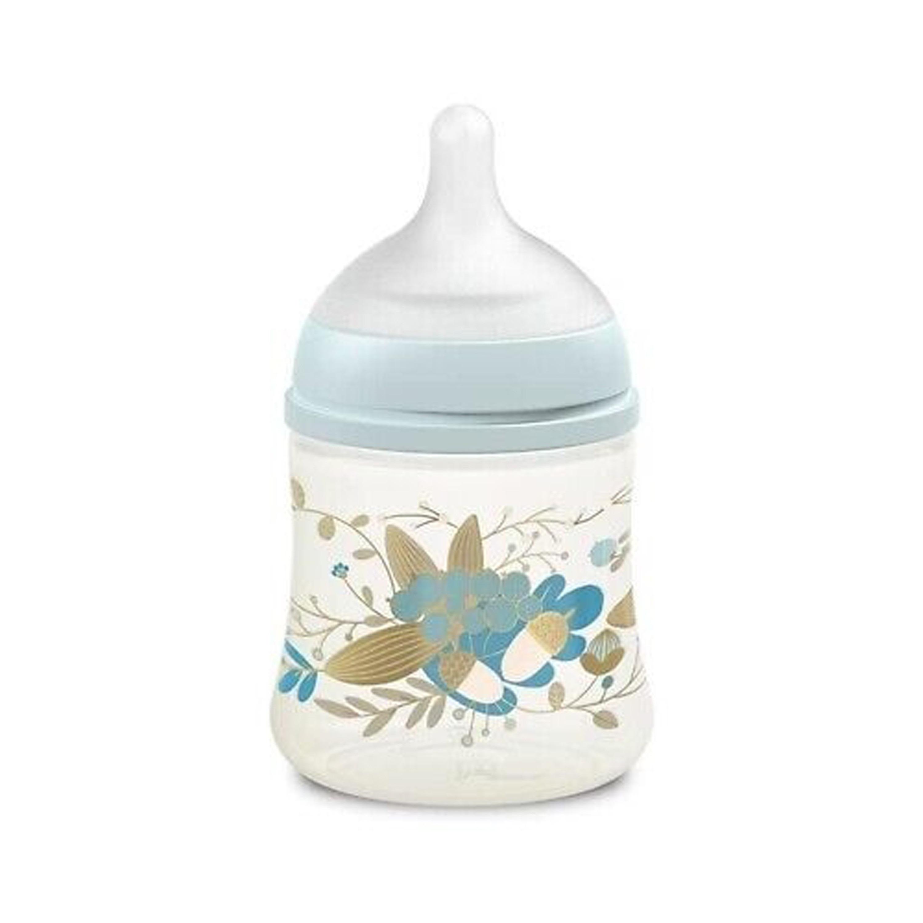 Suavinex Feeding Bottle 150ml PA Phy Fs S Gold Bl-baby-feeding-feedingbottles-bottlesandteats-image-2