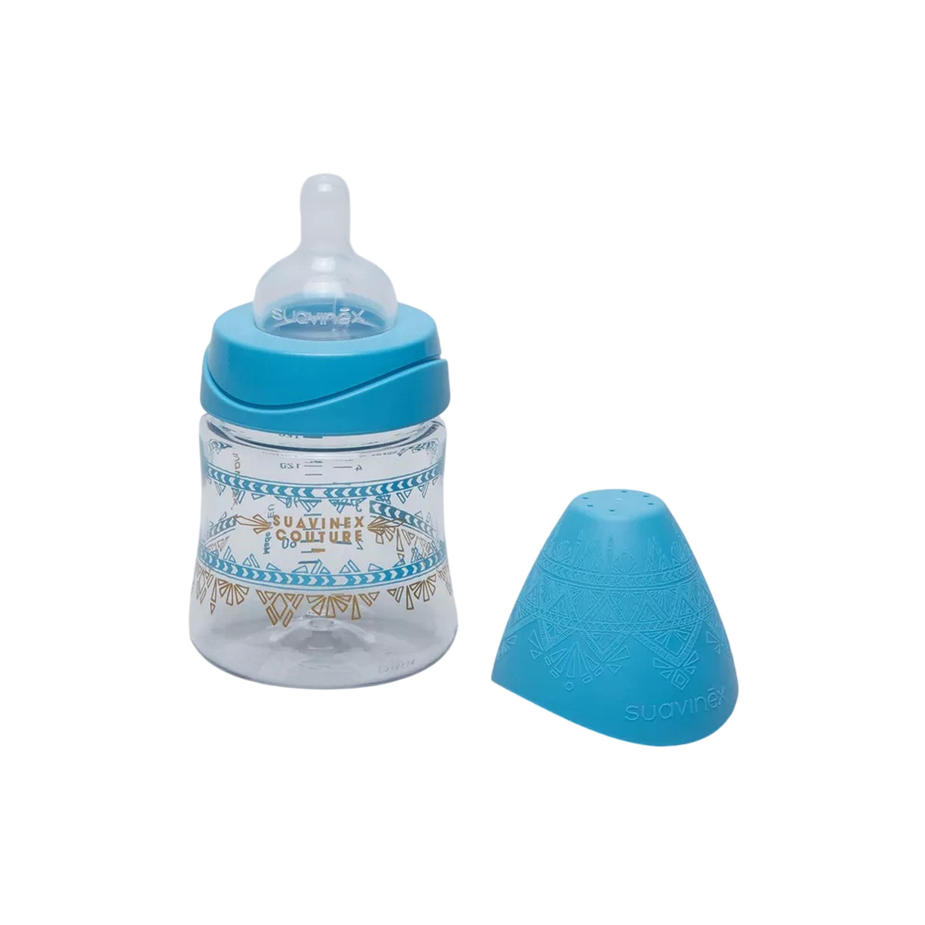 Suavinex Feeding Bottle 150ml PA FL S Prem Pk L1-baby-feeding-feedingbottles-bottlesandteats-image-2