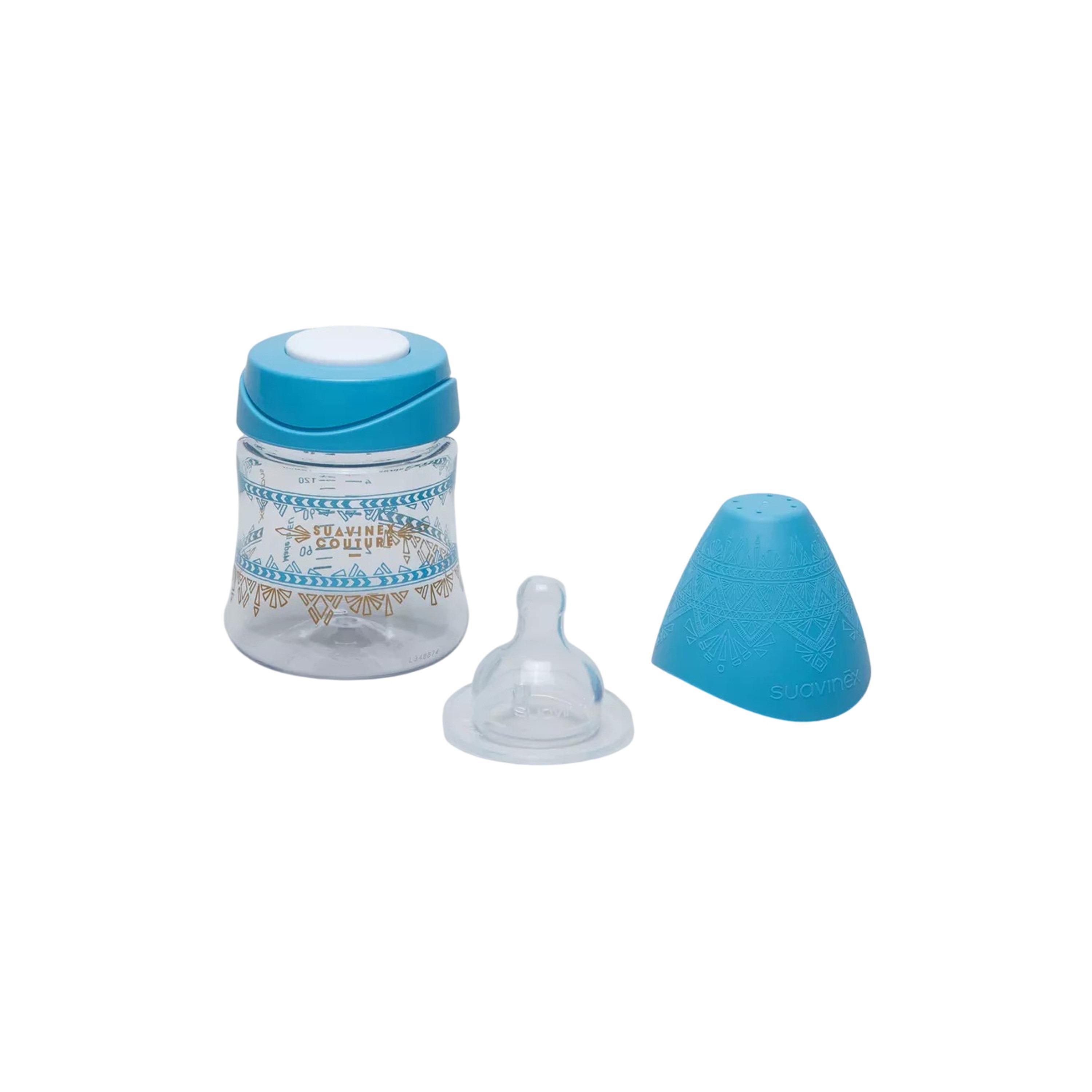 Suavinex Feeding Bottle 150ml PA FL S Prem Pk L1-baby-feeding-feedingbottles-bottlesandteats-image-3