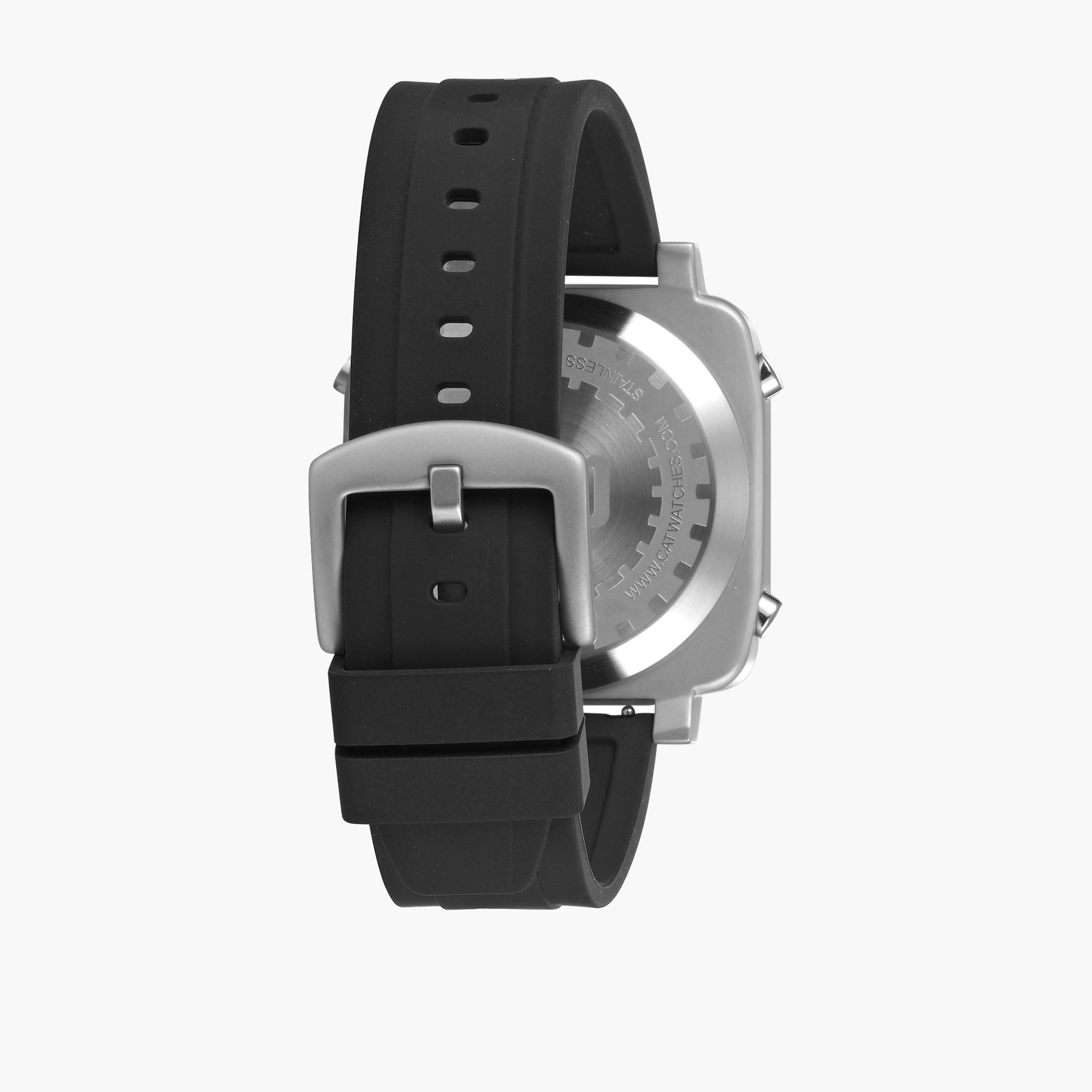 كات- ساعة رجالية هايبرد 44 مم سوار سيليكون لون أسود  | DR14121117-men-watchesandjewellery-watches-image-2