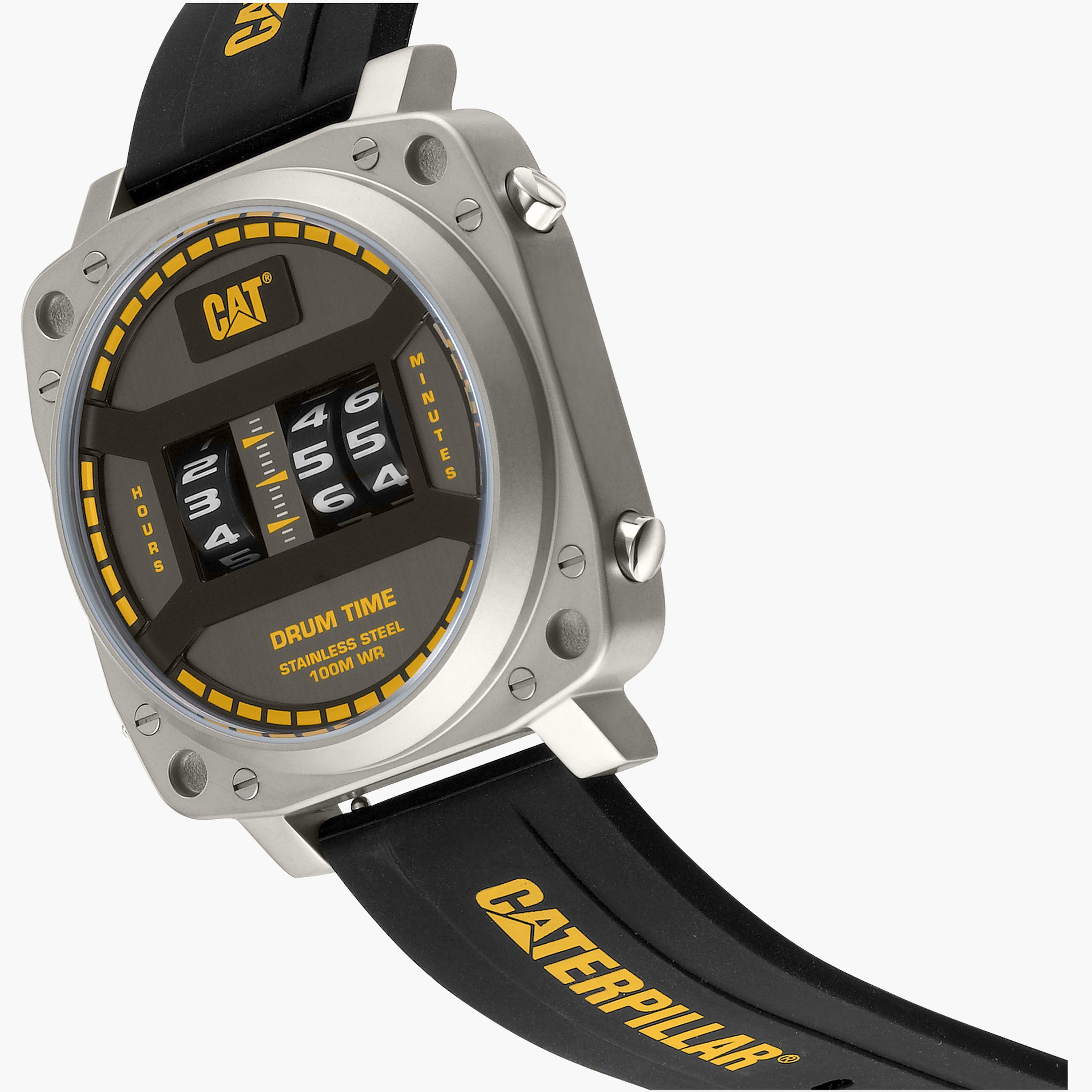 كات- ساعة رجالية هايبرد 44 مم سوار سيليكون لون أسود  | DR14121117-men-watchesandjewellery-watches-image-3