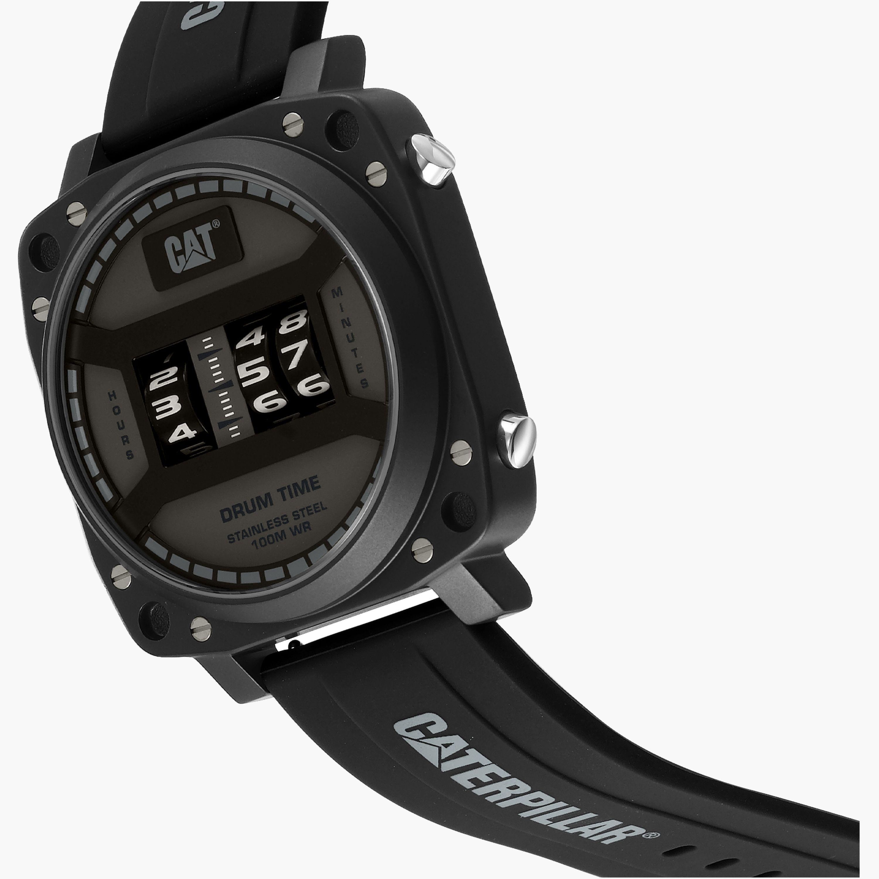 كات- ساعة رجالية هايبرد 44 مم سوار سيليكون لون أسود  | DR16121111-men-watchesandjewellery-watches-image-2