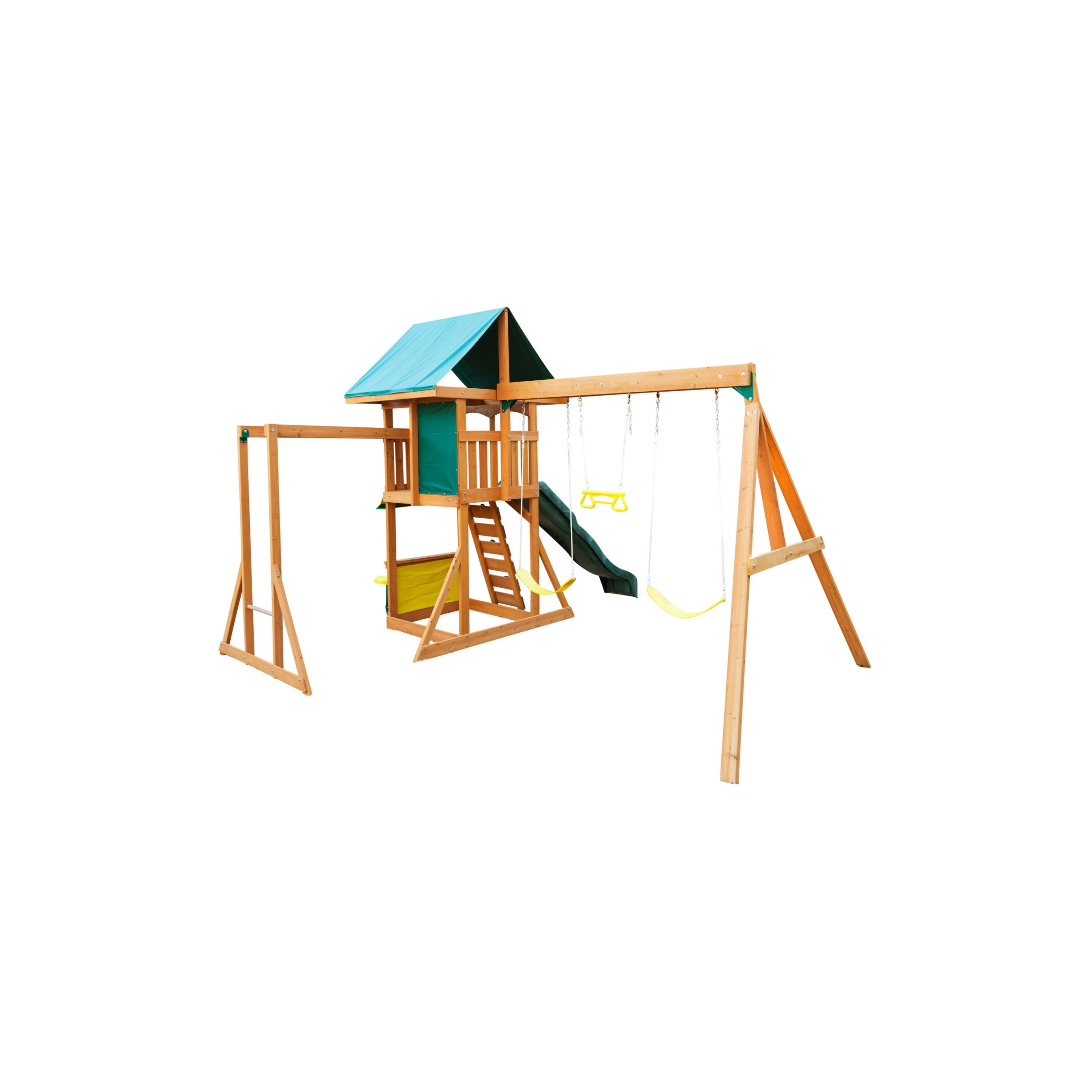 Kidkraft Brightside Wooden Swing Set-toys-outdoor-playhousesandplayards-image-2