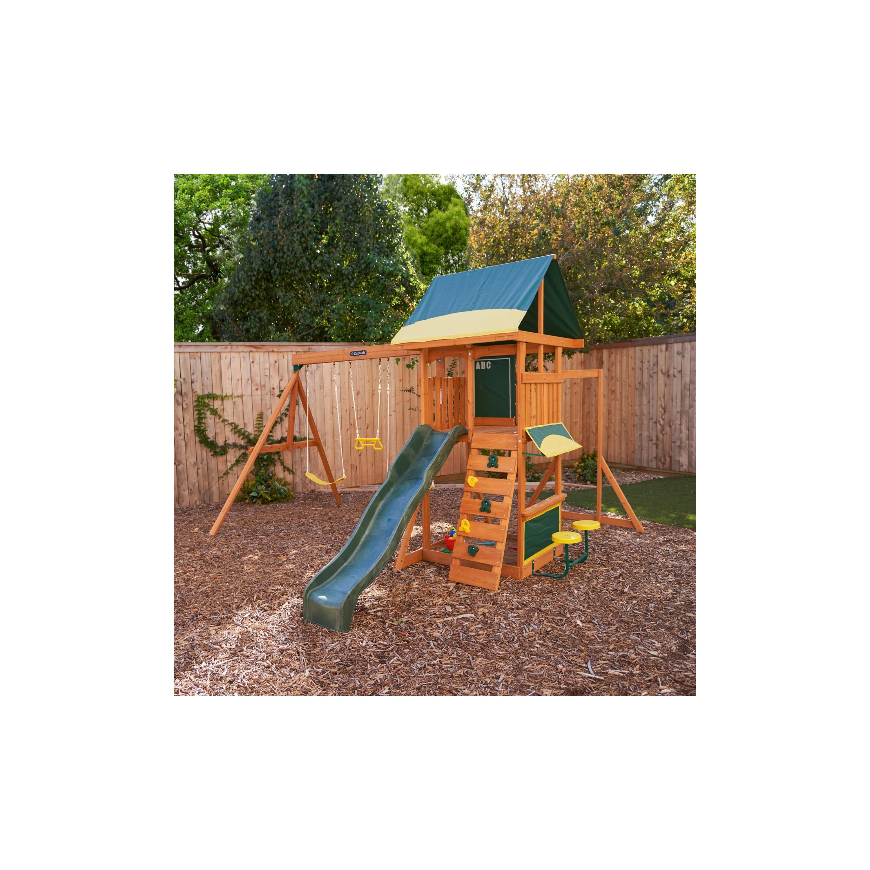 Kidkraft Brightside Wooden Swing Set-toys-outdoor-playhousesandplayards-image-4