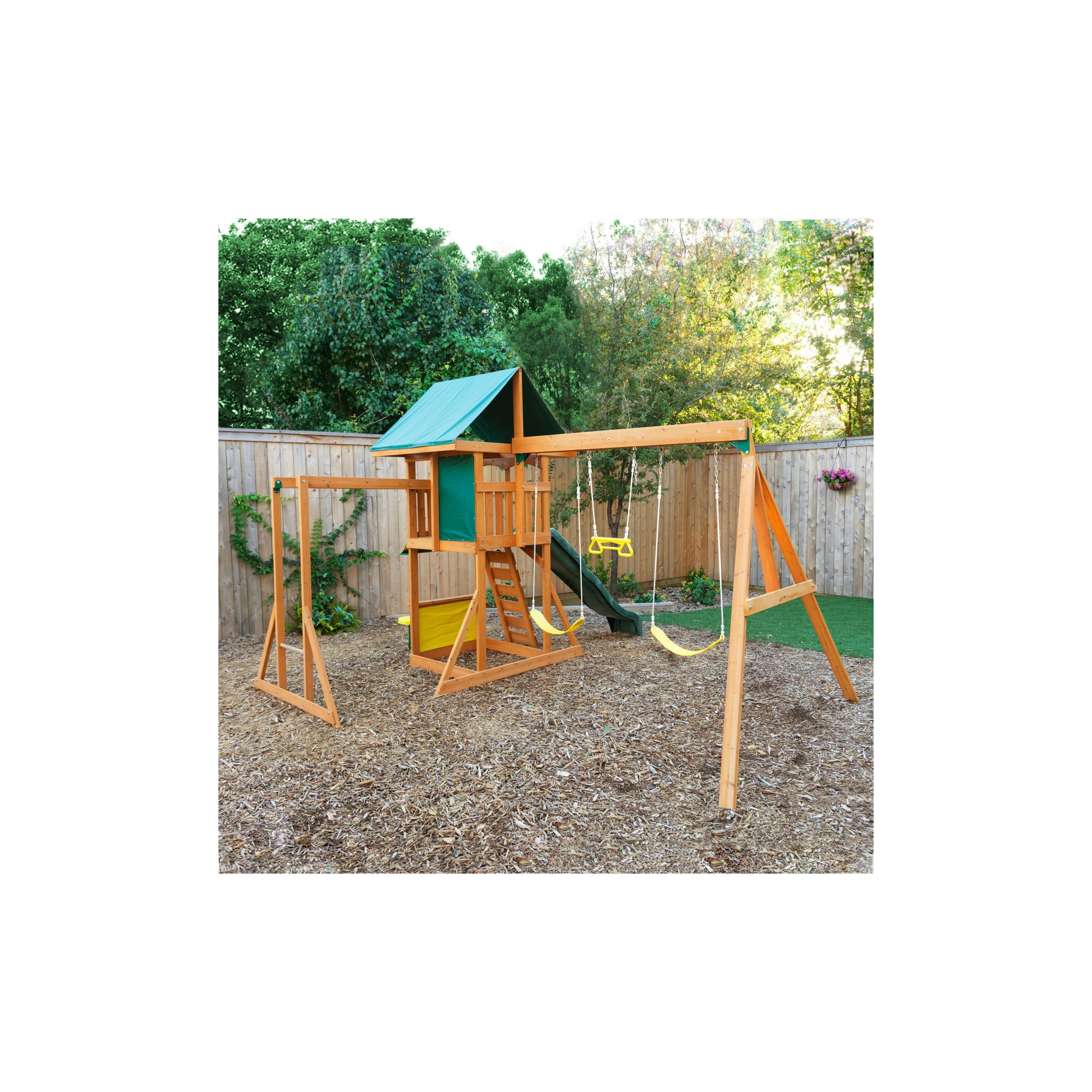 Kidkraft Brightside Wooden Swing Set-toys-outdoor-playhousesandplayards-image-5