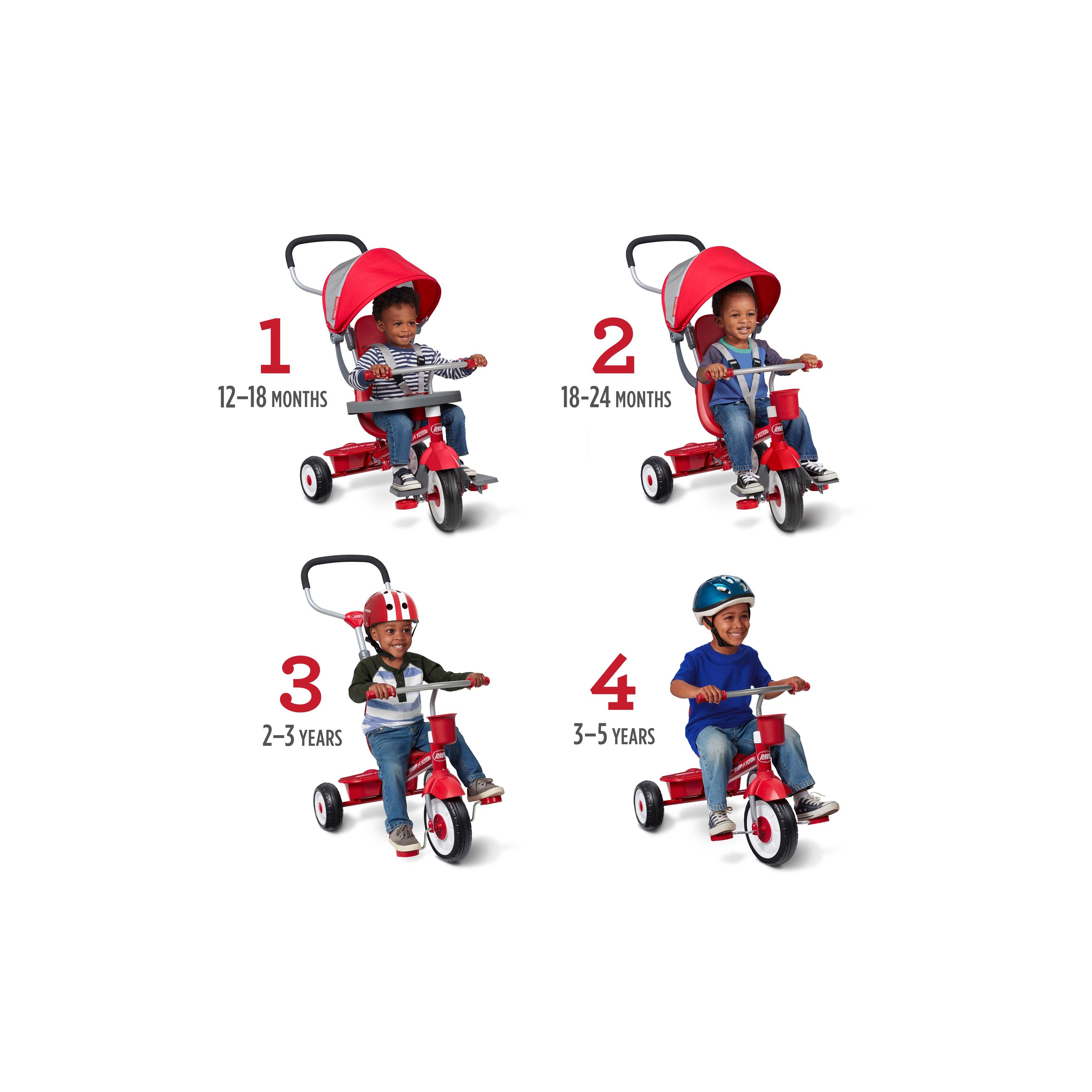 Radio Flyer 4-In-1 Stroll & Trike-toys-outdoor-bikesandrideons-trikes-image-12