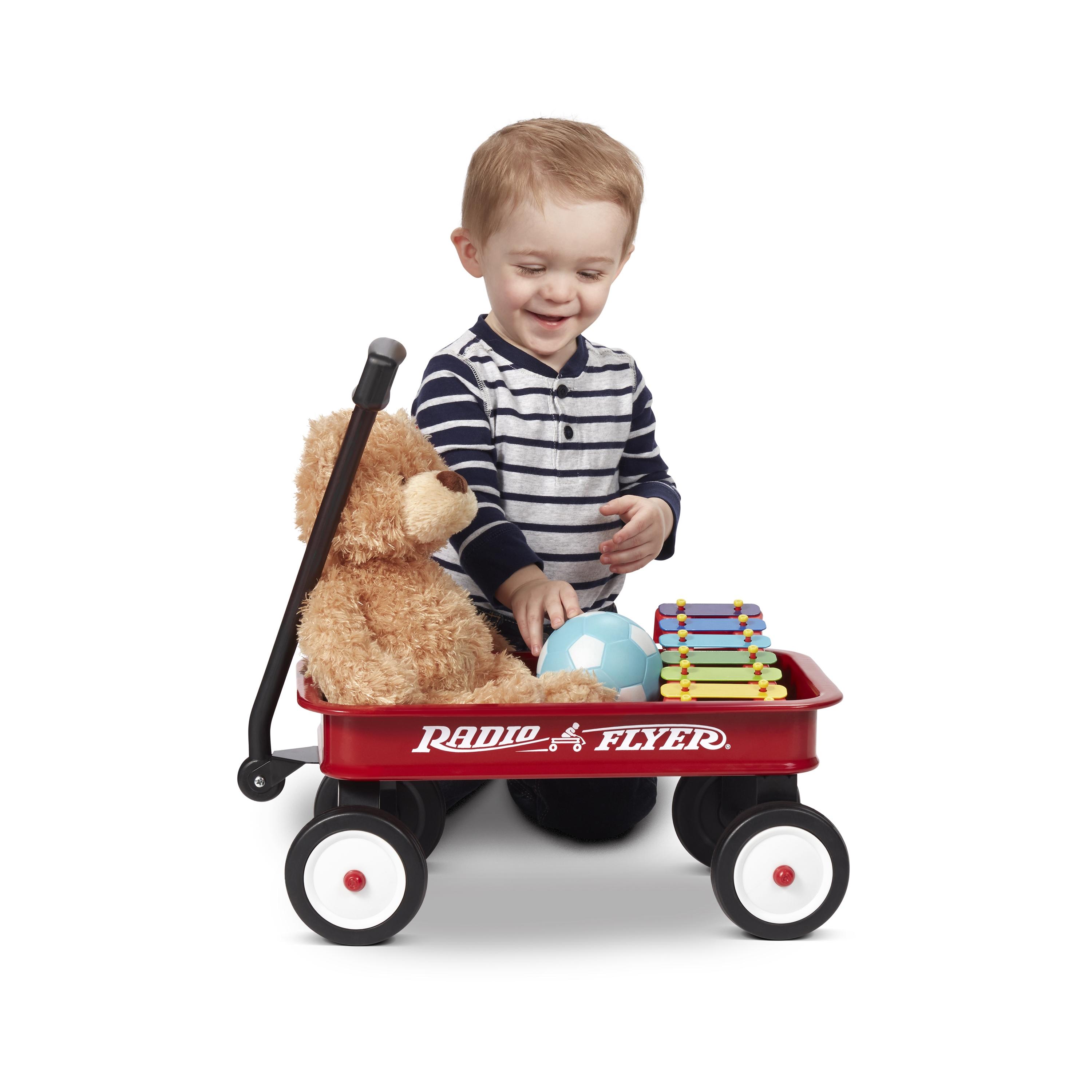 Radio Flyer My 1st Stainless Steel Wagon-toys-outdoor-bikesandrideons-manualrideons-image-6
