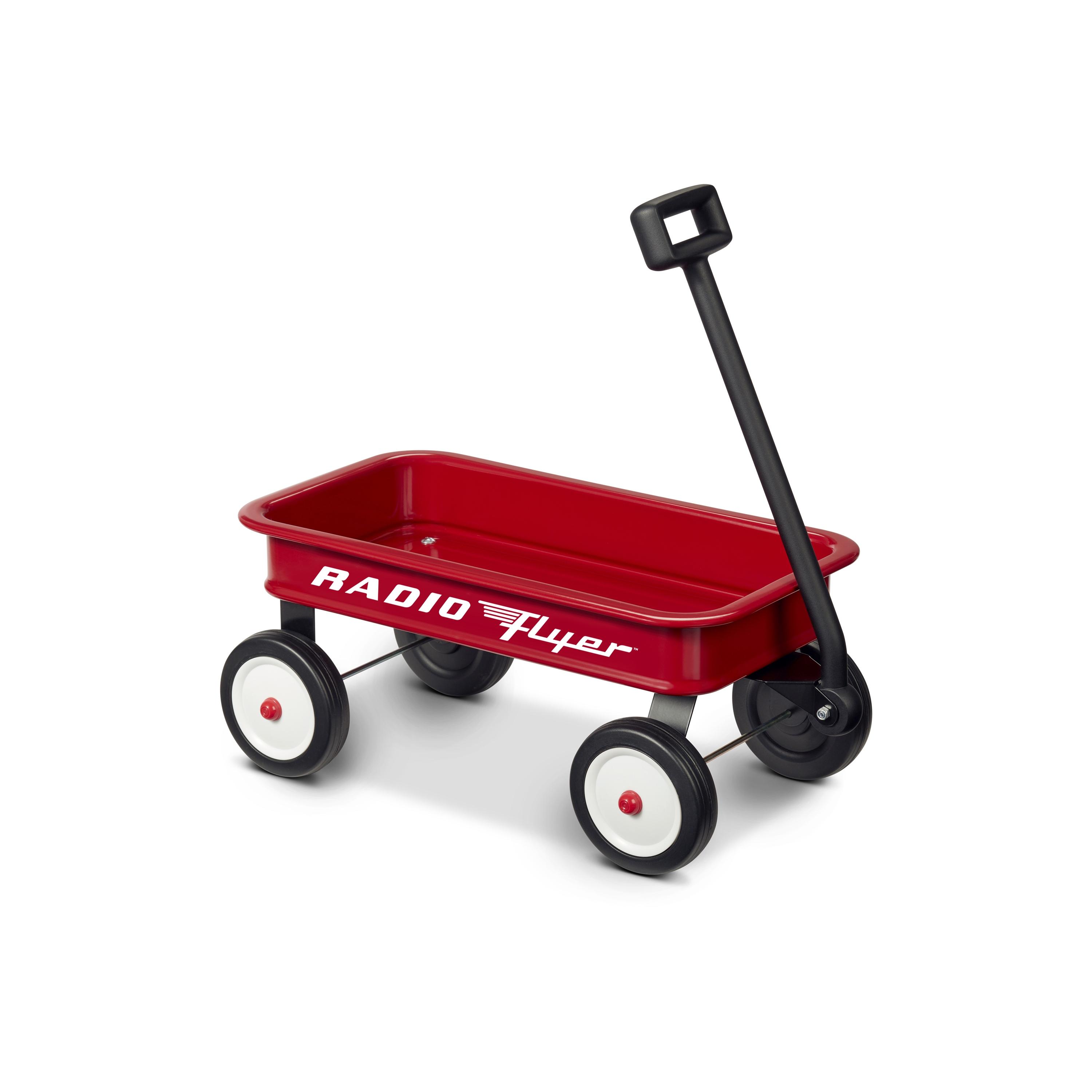 Radio Flyer My 1st Stainless Steel Wagon - Retro Logo-toys-outdoor-bikesandrideons-manualrideons-image-1