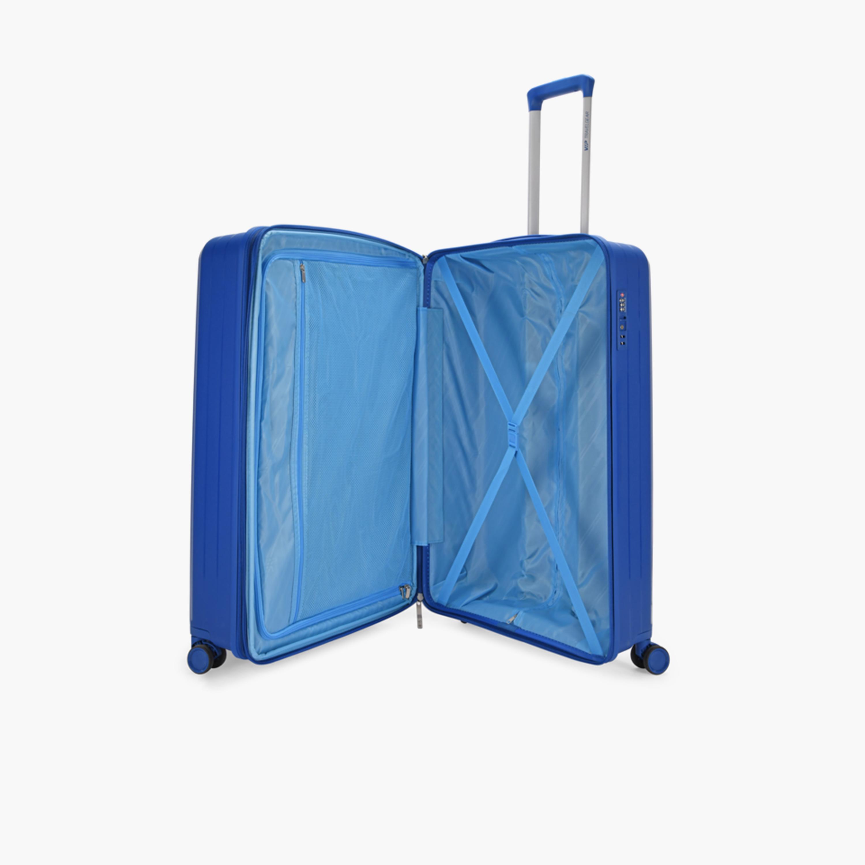 VIP Haze Plus 56 CM Small Cabin Polycarbonate Hard Sided 4-Wheeler Spinner Trolley Bag with TSA-approved Combination Lock | HAZE PLUS-travel-luggagesandbags-luggage-image-5