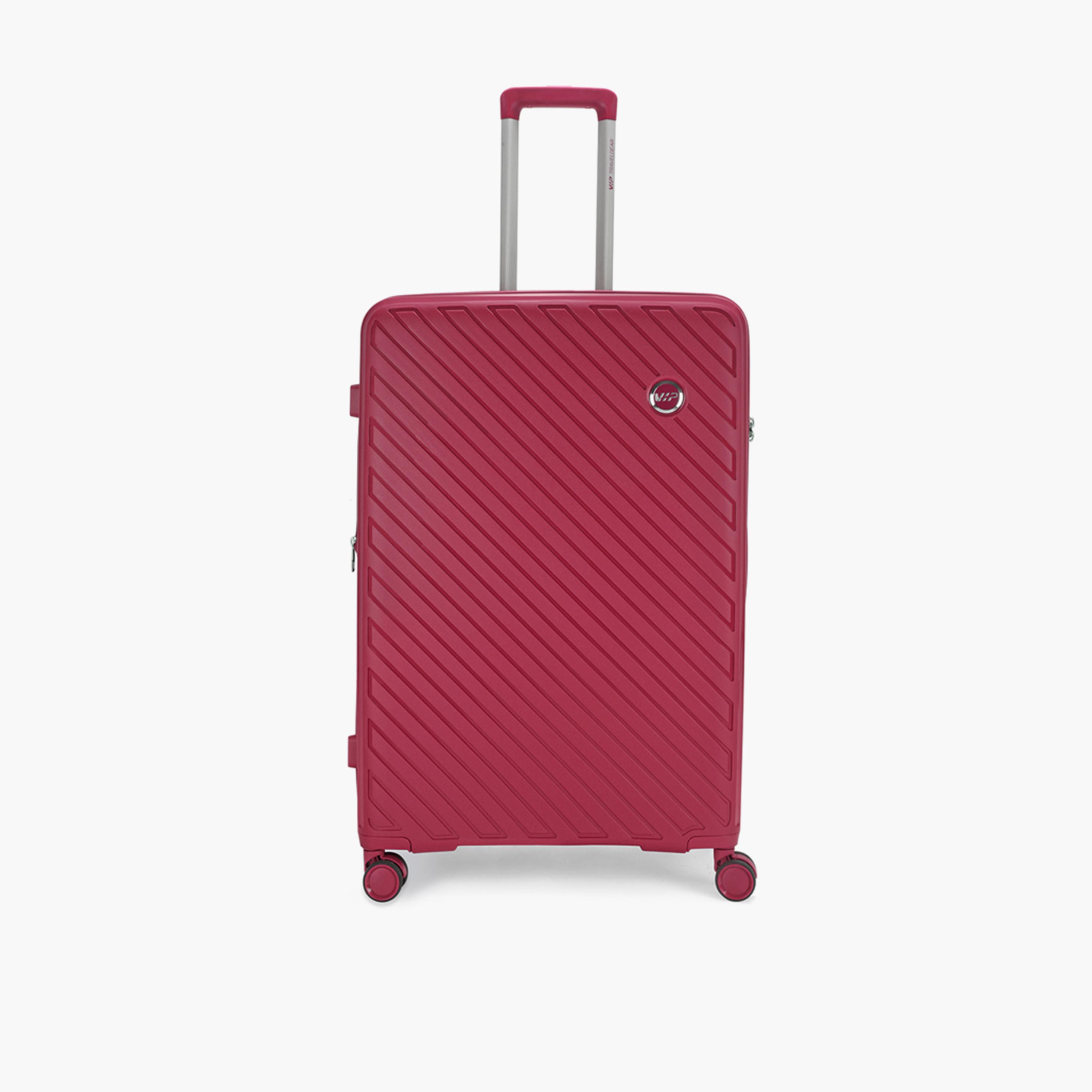 VIP Haze Plus 56 CM Small Cabin Polycarbonate Hard Sided 4-Wheeler Spinner Trolley Bag with TSA-approved Combination Lock | HAZE PLUS-travel-luggagesandbags-luggage-image-1