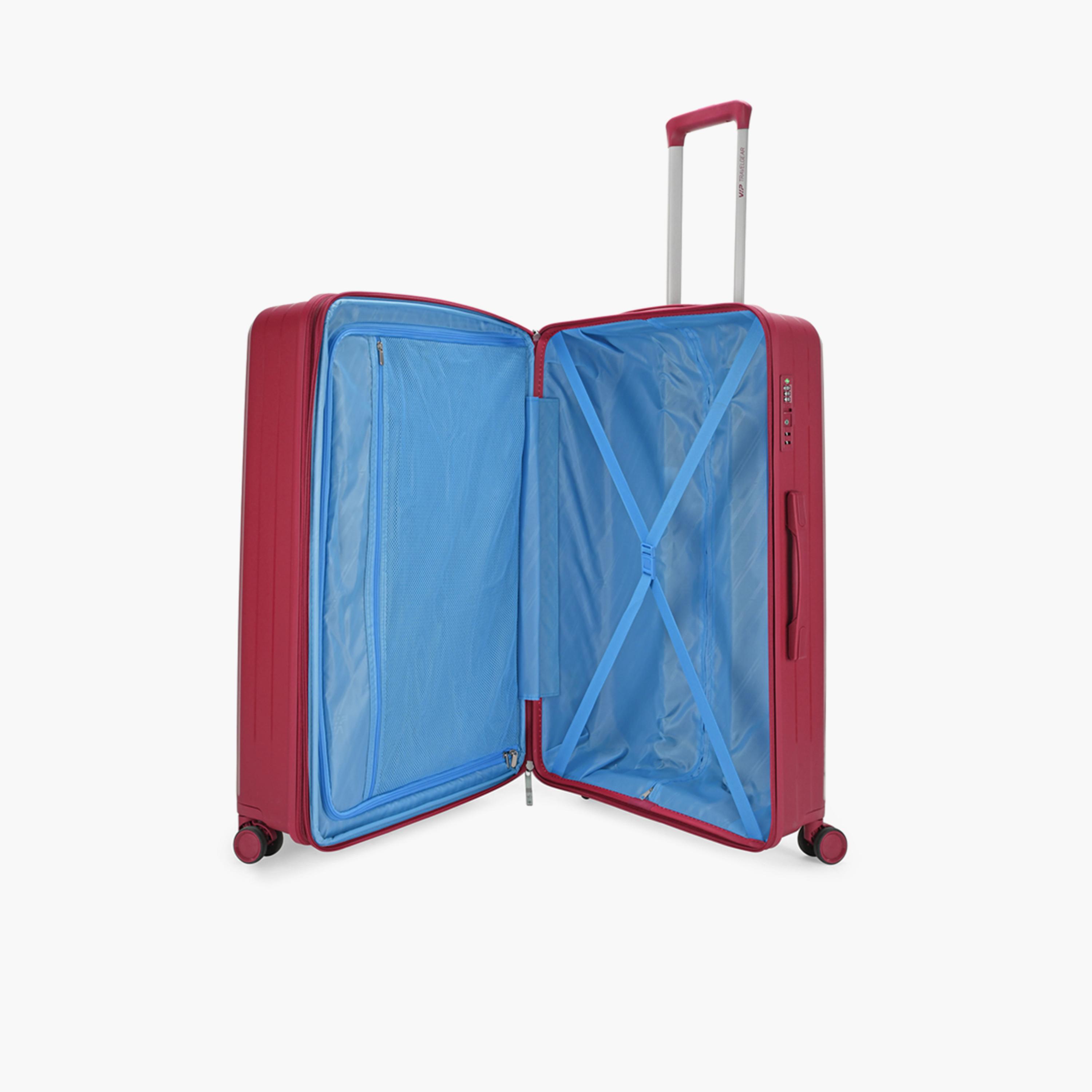 VIP Haze Plus 56 CM Small Cabin Polycarbonate Hard Sided 4-Wheeler Spinner Trolley Bag with TSA-approved Combination Lock | HAZE PLUS-travel-luggagesandbags-luggage-image-6