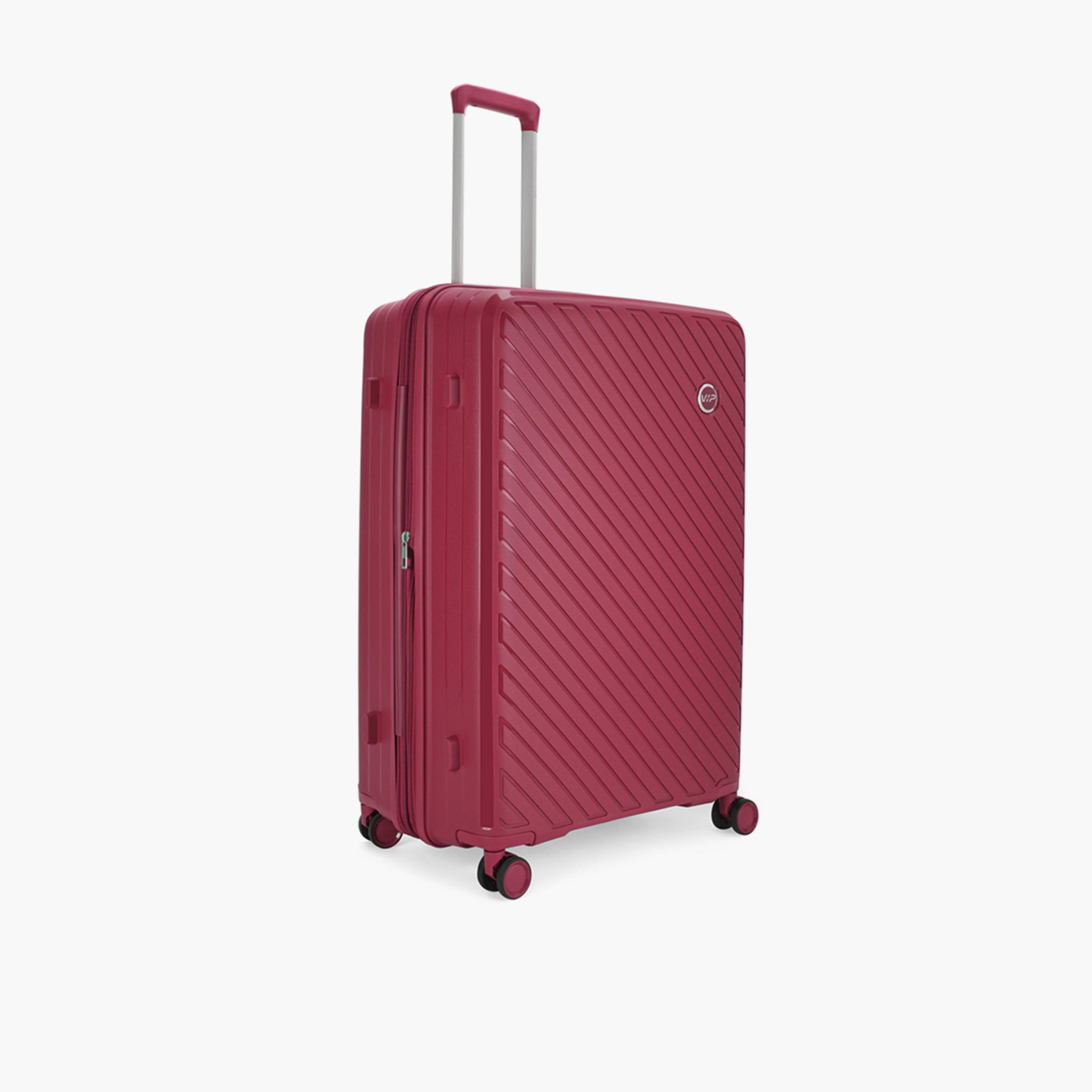 VIP Haze Plus 56 CM Small Cabin Polycarbonate Hard Sided 4-Wheeler Spinner Trolley Bag with TSA-approved Combination Lock | HAZE PLUS-travel-luggagesandbags-luggage-image-8
