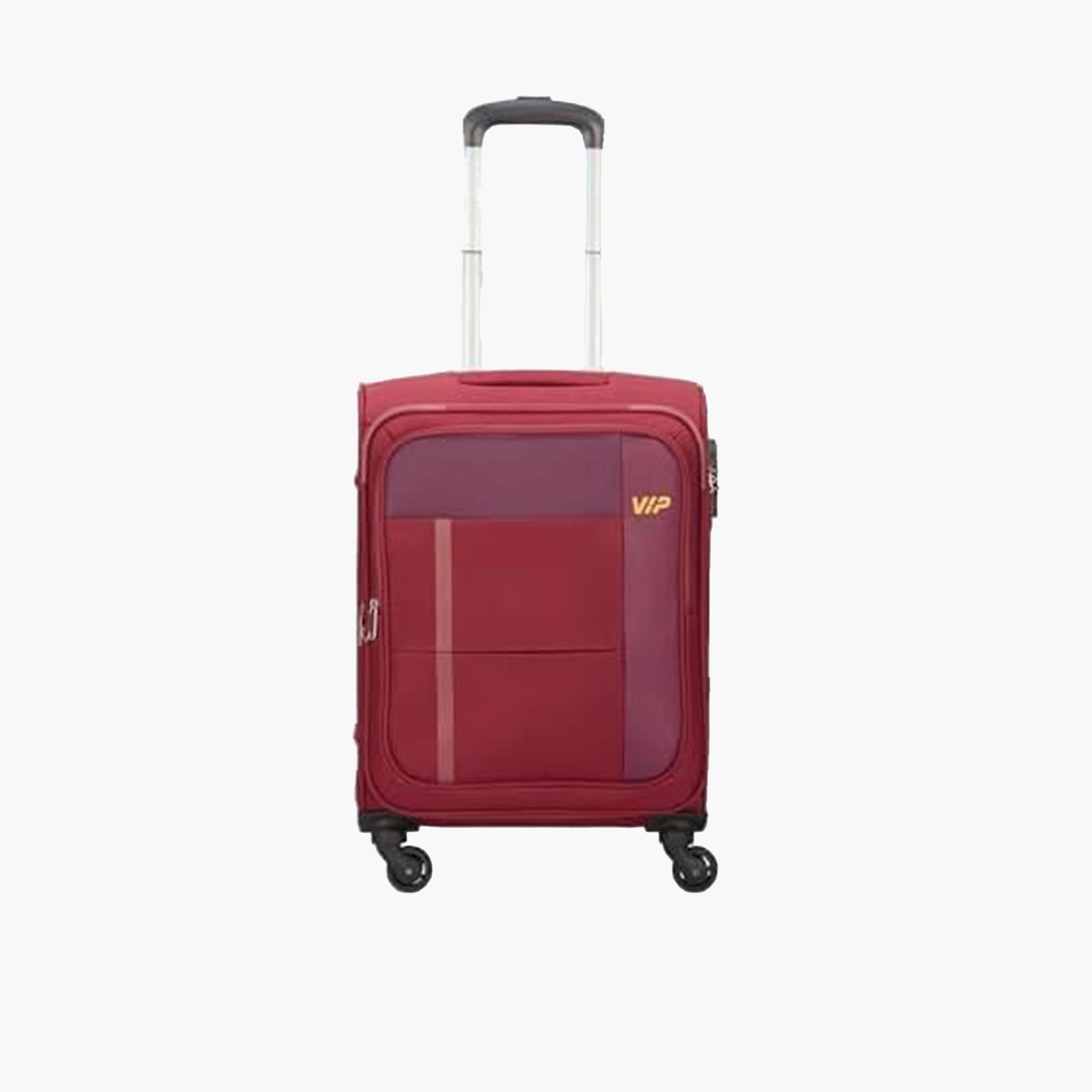 VIP Toronto Plus 79 CM Large Check-in Nylon Soft Sided 4-Wheeler Spinner Trolley Bag with TSA-approved Combination Lock | VIP TORONTO PLUS-travel-luggagesandbags-luggage-image-1