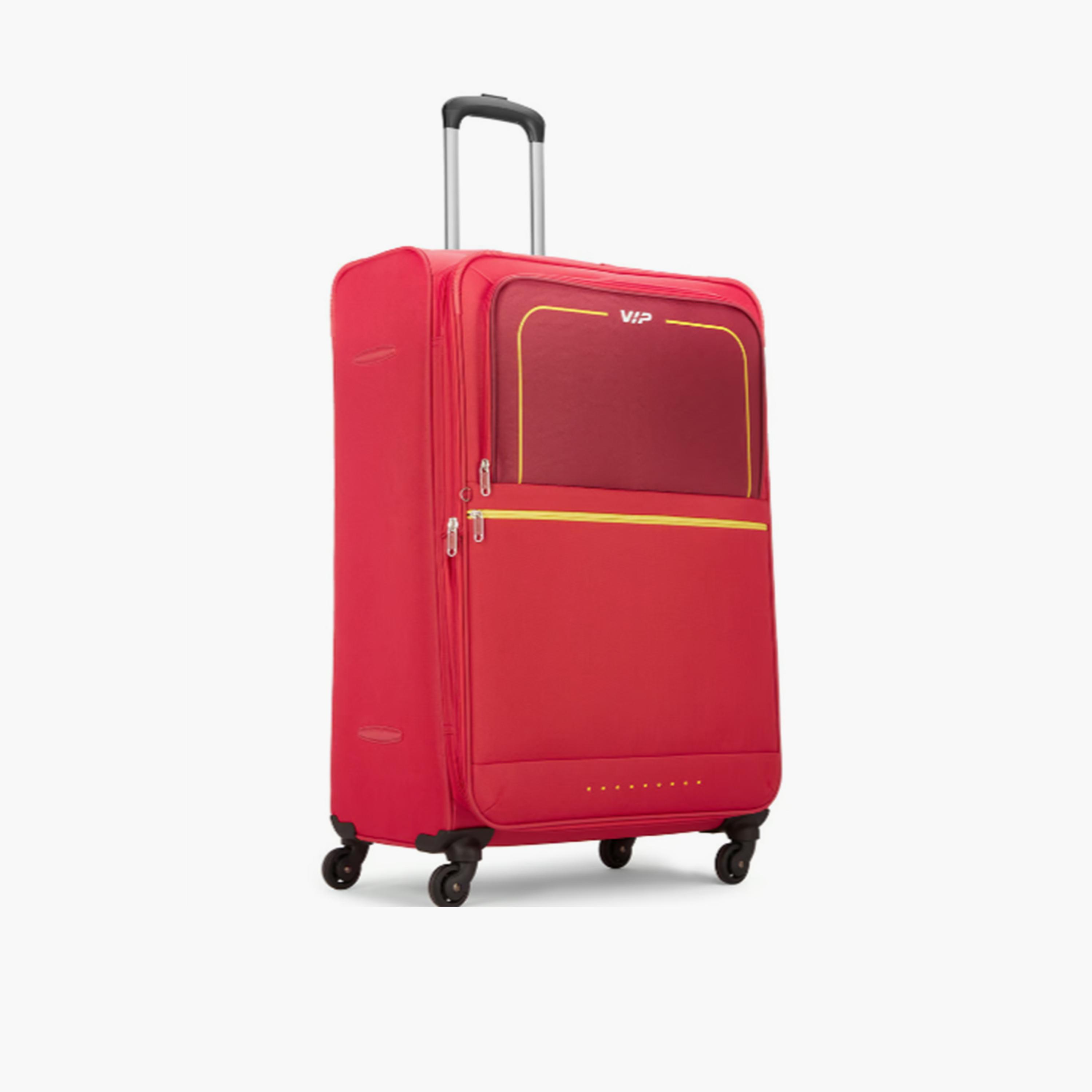 VIP Evolve Plus 79 CM Large Check-in Nylon Soft Sided 4-Wheeler Spinner Trolley Bag with TSA-approved Combination Lock | VIP EVOLVE PLUS-travel-luggagesandbags-luggage-image-8