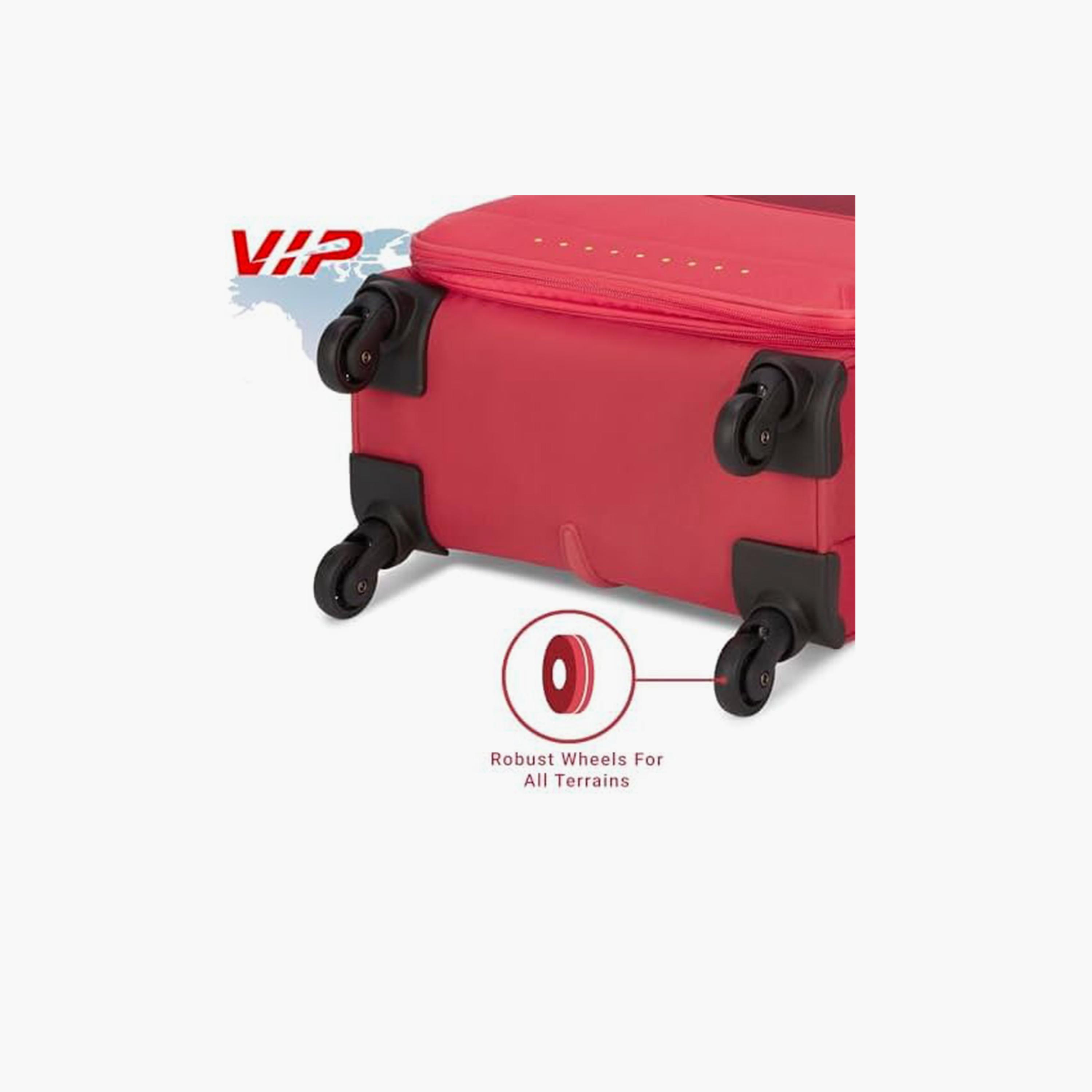 VIP Evolve Plus 69 CM Medium Check-in Nylon Soft Sided 4-Wheeler Spinner Trolley Bag with TSA-approved Combination Lock | VIP EVOLVE PLUS-travel-luggagesandbags-luggage-image-7
