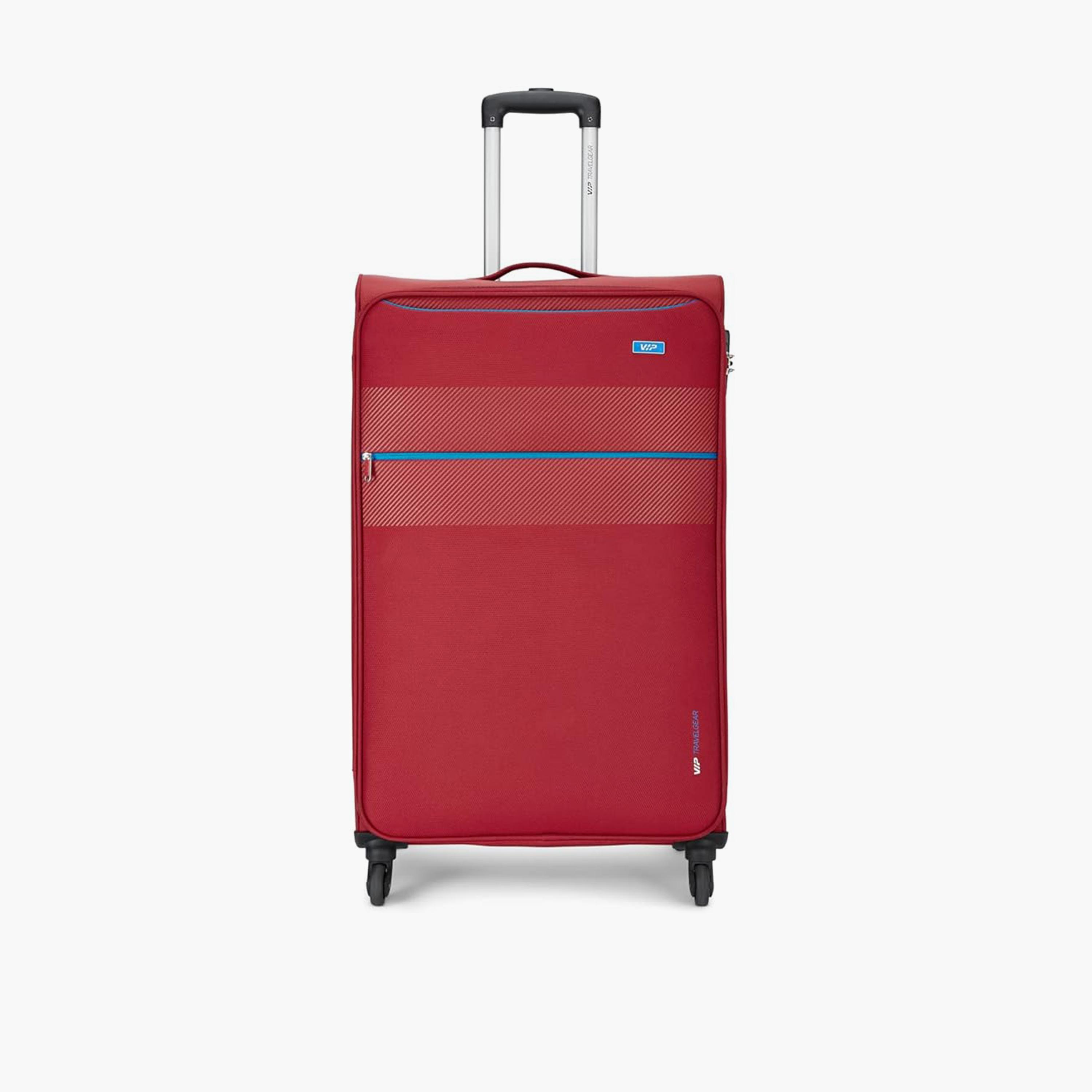 VIP Hilite 57 CM Small Cabin Nylon Soft Sided 4-Wheeler Spinner Trolley Bag with Combination Lock | VIP HILITE-travel-luggagesandbags-luggage-image-1