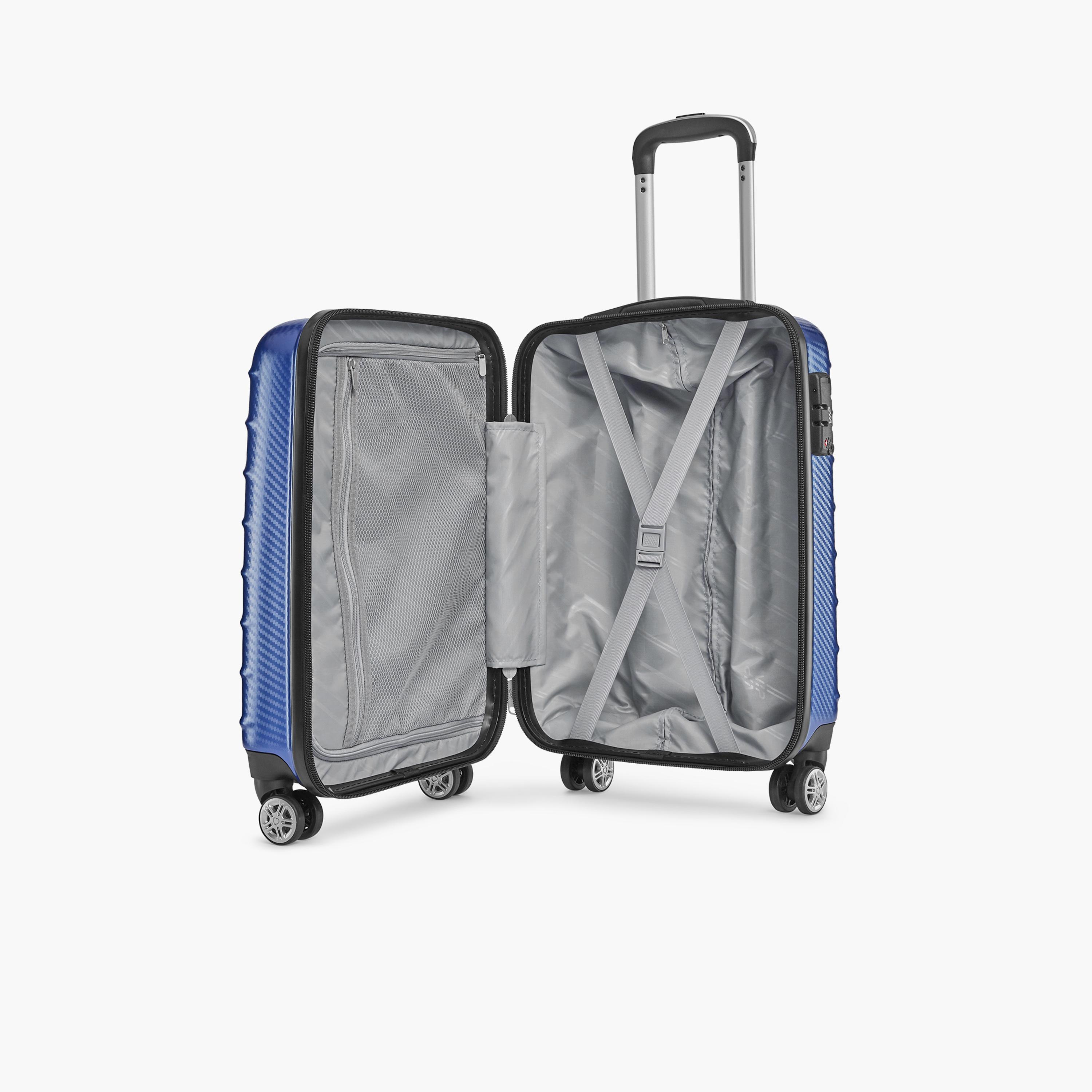 VIP Lisbon 57 CM Small Cabin Polycarbonate Hard Sided 4-Wheeler Spinner Trolley Bag with Combination Lock | VIP LISBON-travel-luggagesandbags-luggage-image-5