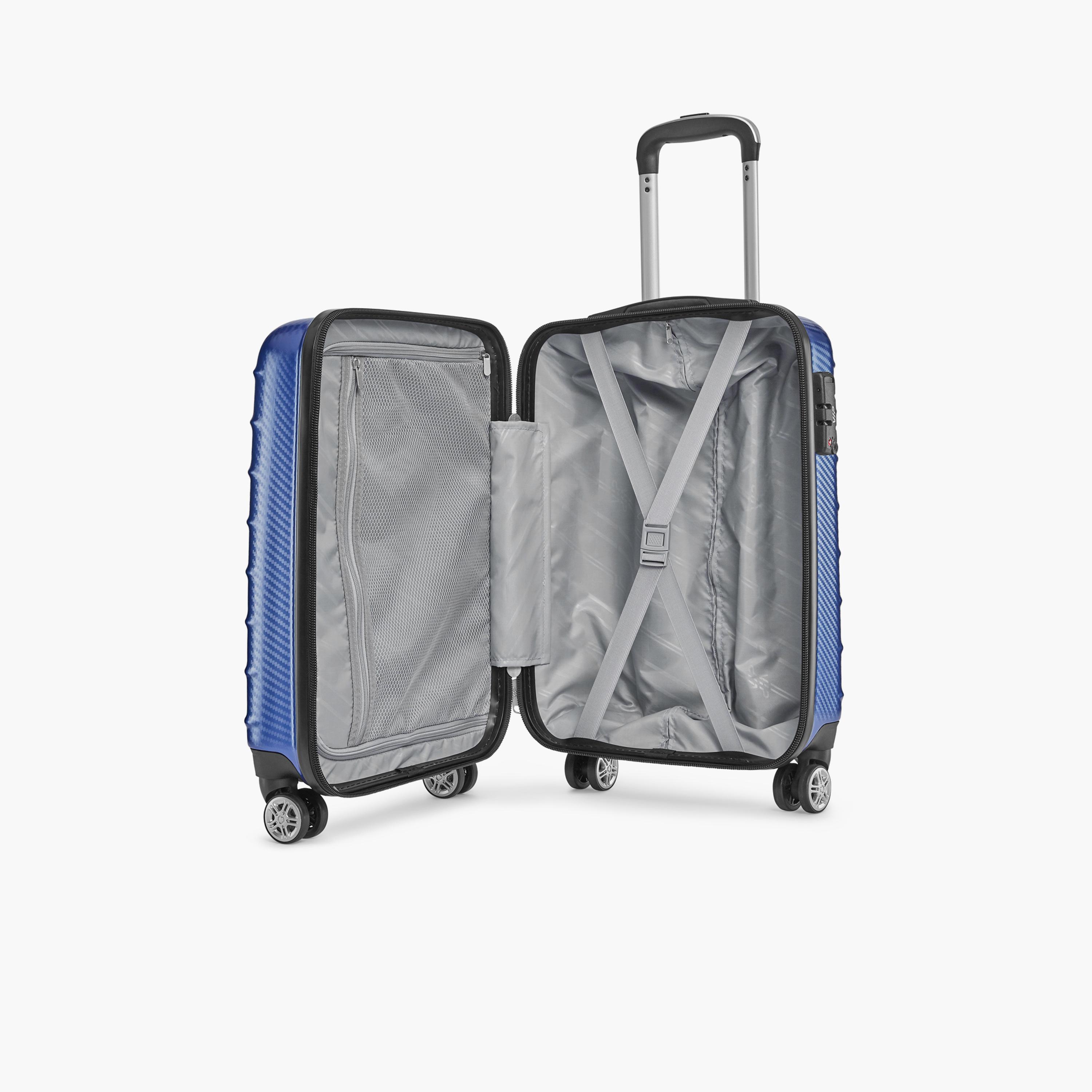 VIP Lisbon 69 CM Medium Check-in Polycarbonate Hard Sided 4-Wheeler Spinner Trolley Bag with Combination Lock | VIP LISBON-travel-luggagesandbags-luggage-image-5
