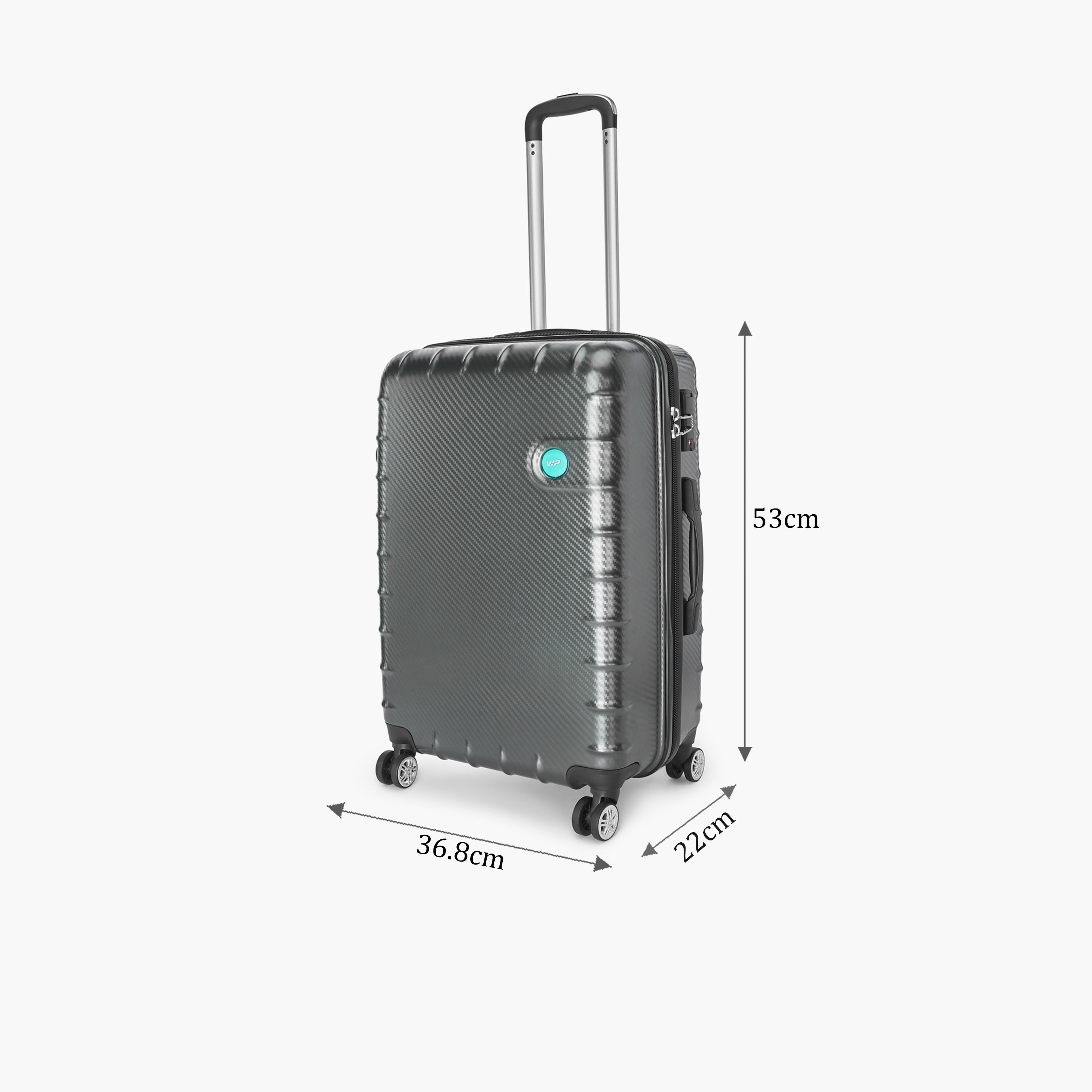 VIP Lisbon 57 CM Small Cabin Polycarbonate Hard Sided 4-Wheeler Spinner Trolley Bag with Combination Lock | VIP LISBON-travel-luggagesandbags-luggage-image-2