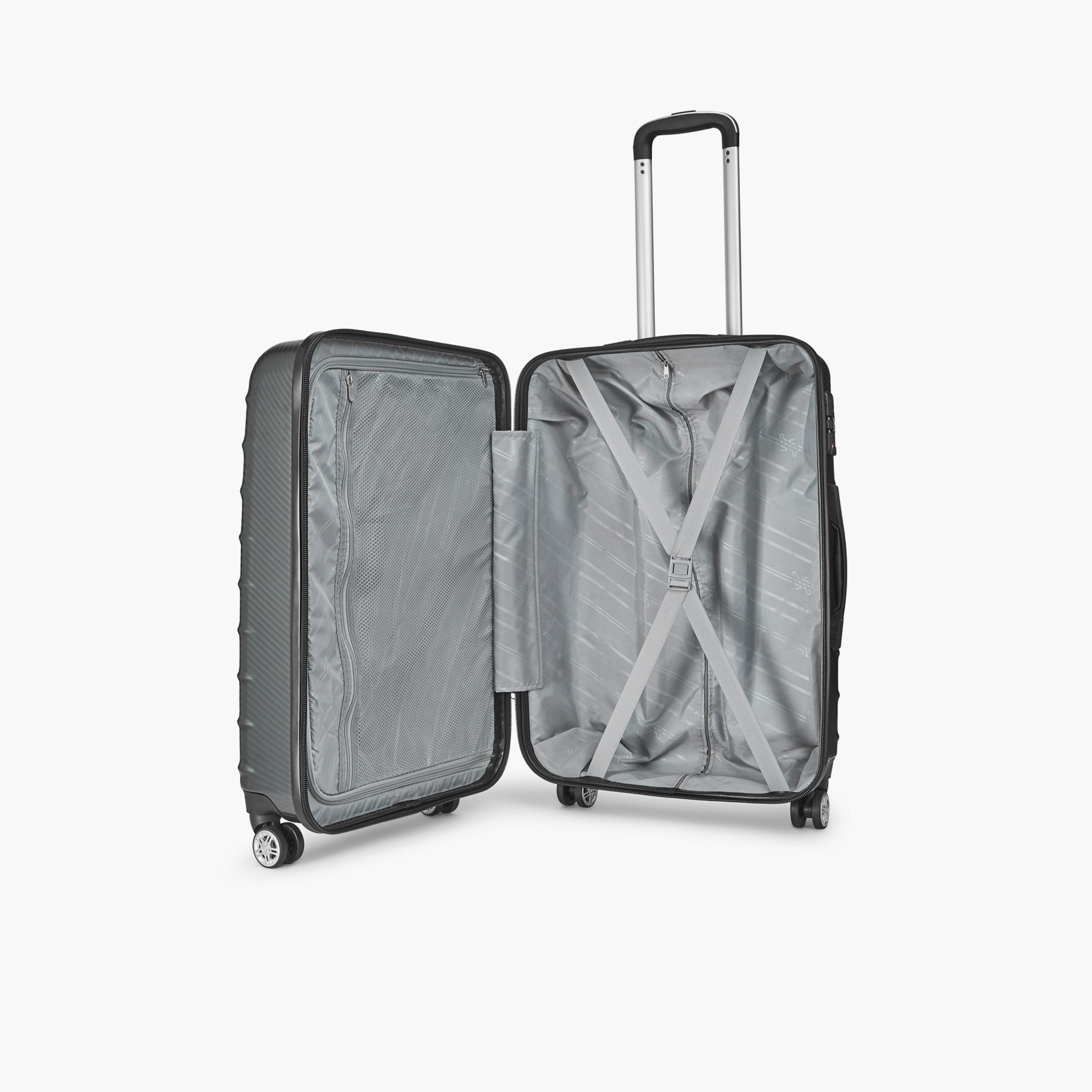VIP Lisbon 57 CM Small Cabin Polycarbonate Hard Sided 4-Wheeler Spinner Trolley Bag with Combination Lock | VIP LISBON-travel-luggagesandbags-luggage-image-5