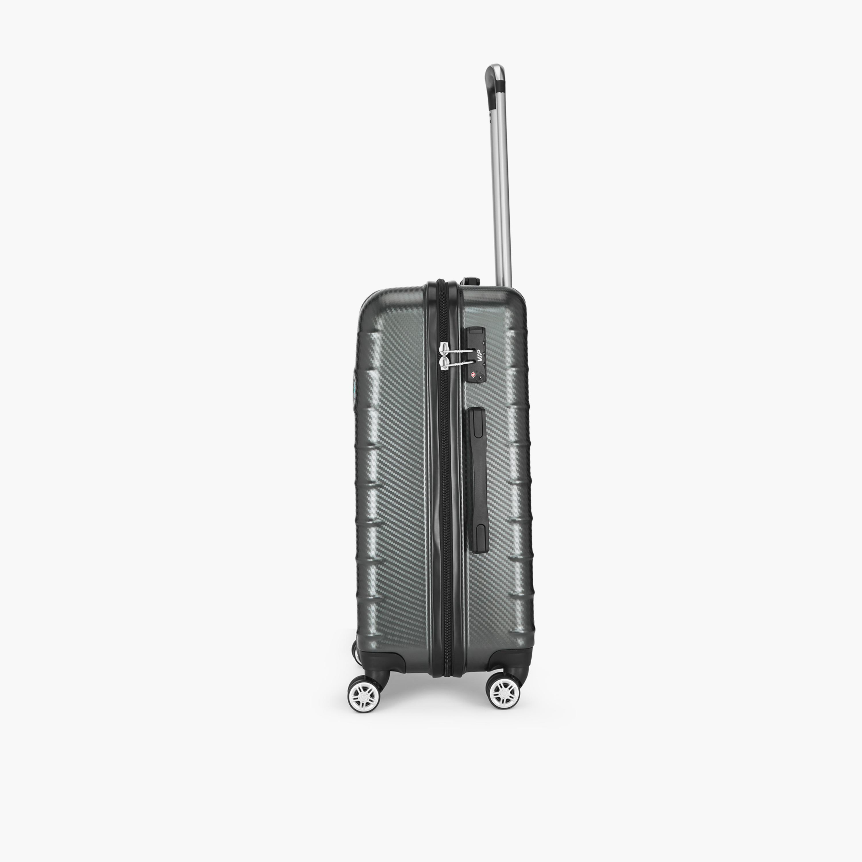 VIP Lisbon 57 CM Small Cabin Polycarbonate Hard Sided 4-Wheeler Spinner Trolley Bag with Combination Lock | VIP LISBON-travel-luggagesandbags-luggage-image-6