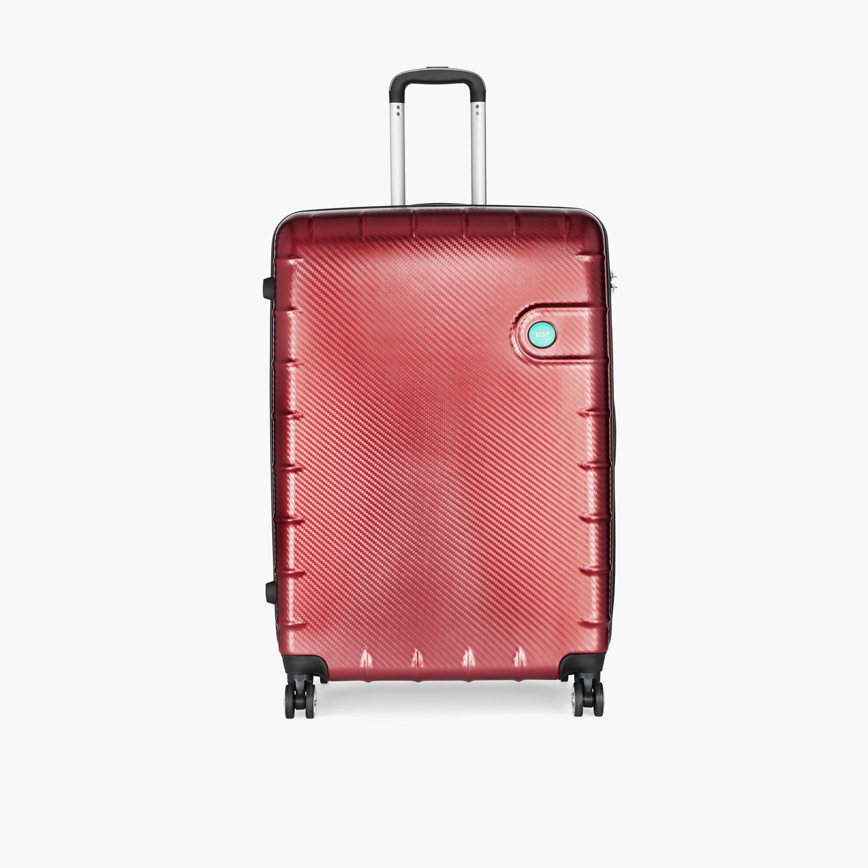 VIP Lisbon 57 CM Small Cabin Polycarbonate Hard Sided 4-Wheeler Spinner Trolley Bag with Combination Lock | VIP LISBON-travel-luggagesandbags-luggage-image-1