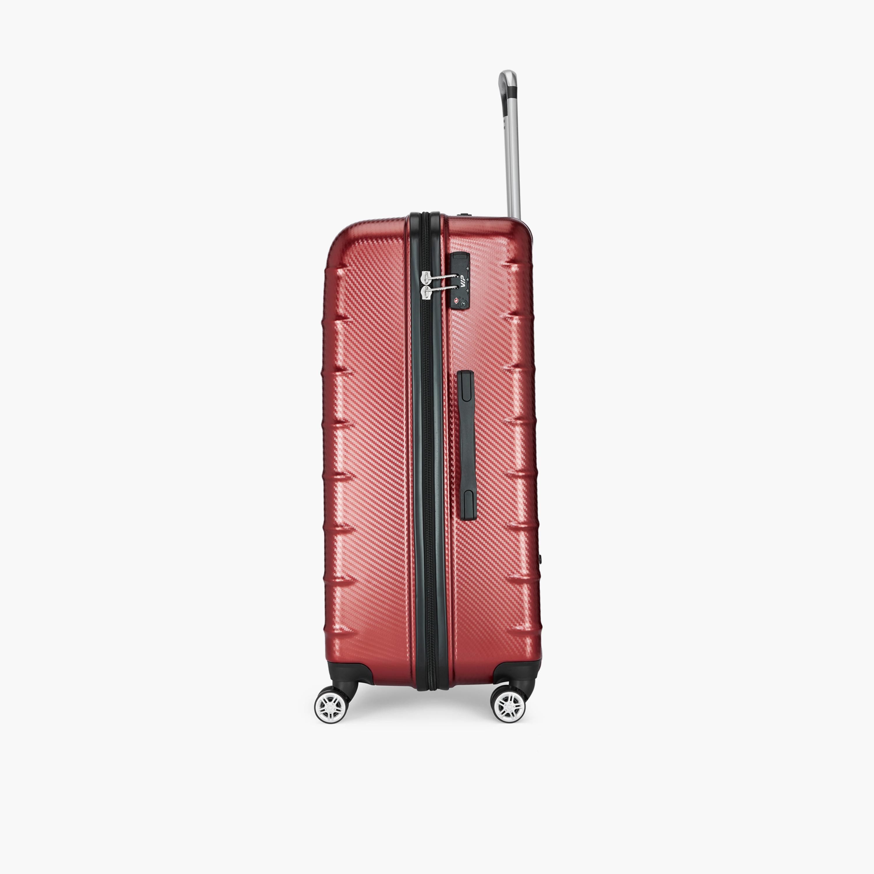 VIP Lisbon 57 CM Small Cabin Polycarbonate Hard Sided 4-Wheeler Spinner Trolley Bag with Combination Lock | VIP LISBON-travel-luggagesandbags-luggage-image-6