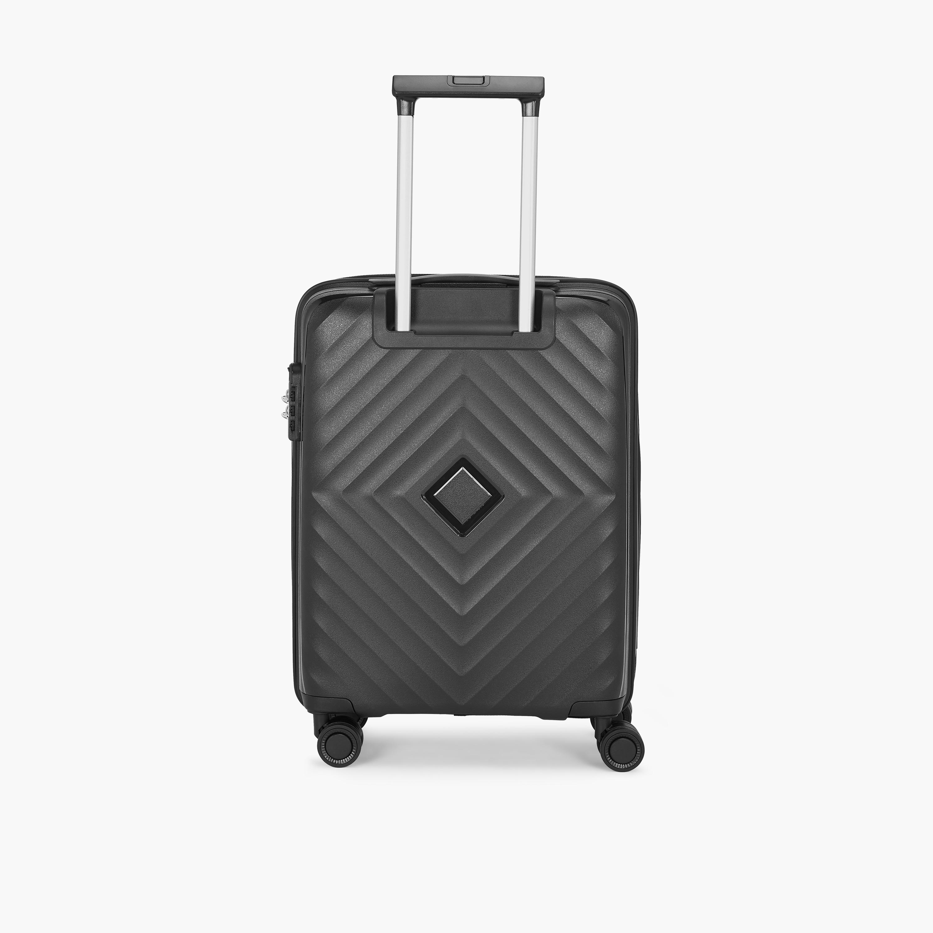 VIP Quad 55 CM Small Cabin Polypropylene Hard Sided 4-Wheeler Spinner Trolley Bag with TSA-approved Combination Lock | VIP QUAD-travel-luggagesandbags-luggage-image-5