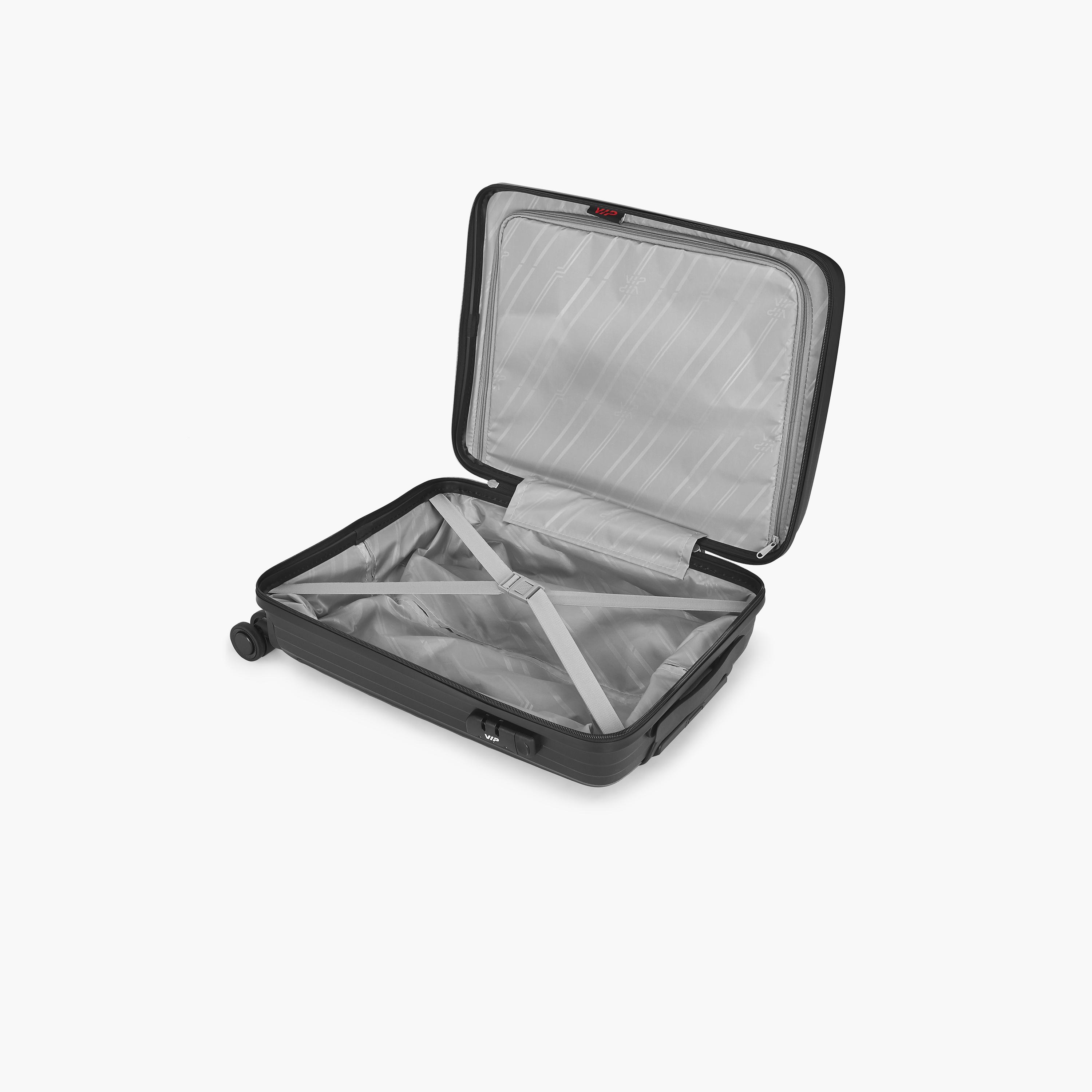 VIP Quad 55 CM Small Cabin Polypropylene Hard Sided 4-Wheeler Spinner Trolley Bag with TSA-approved Combination Lock | VIP QUAD-travel-luggagesandbags-luggage-image-6