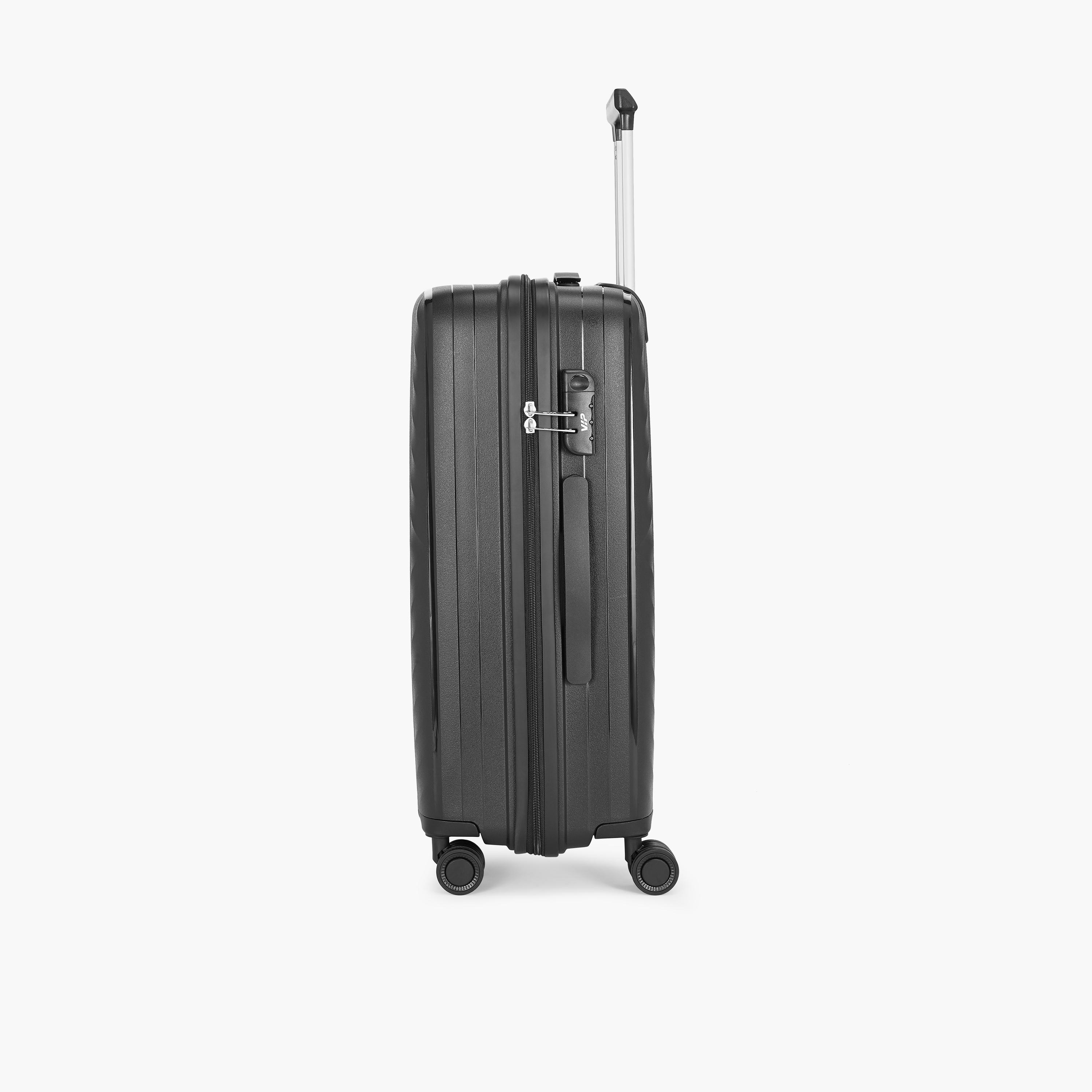 VIP Quad 69 CM Medium Check-in Polycarbonate Hard Sided 4-Wheeler Spinner Trolley Bag with Combination Lock | VIP QUAD-travel-luggagesandbags-luggage-image-5