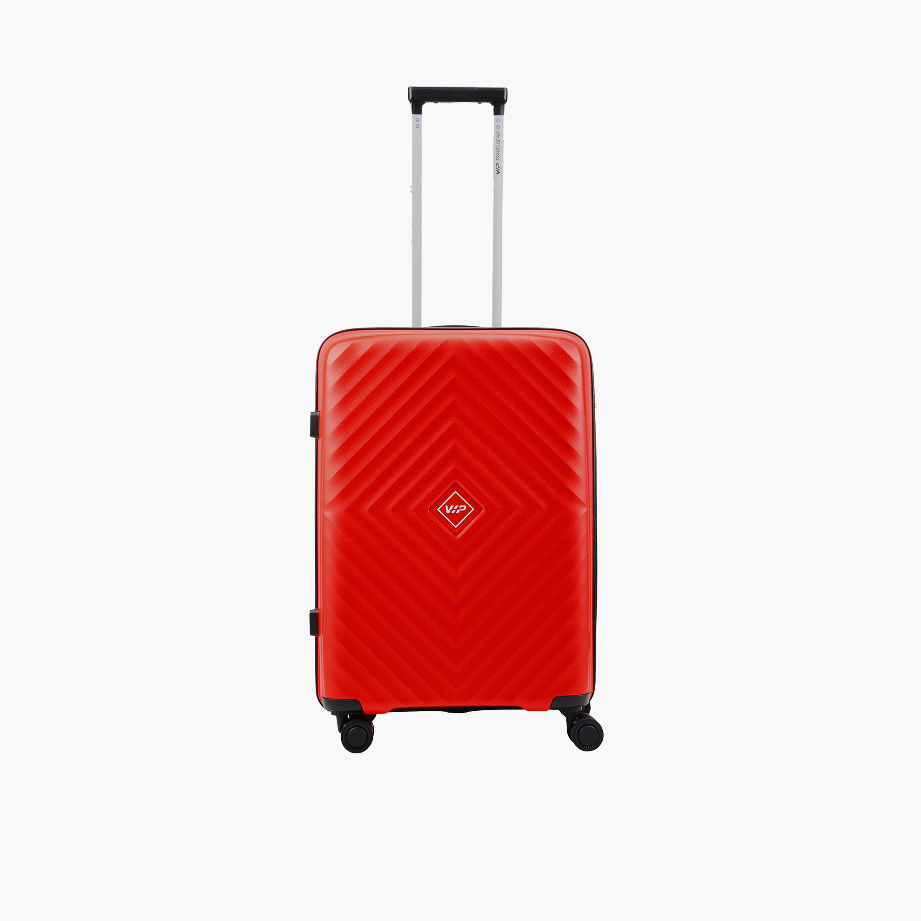 VIP Quad 69 CM Medium Check-in Polycarbonate Hard Sided 4-Wheeler Spinner Trolley Bag with Combination Lock | VIP QUAD-travel-luggagesandbags-luggage-image-1