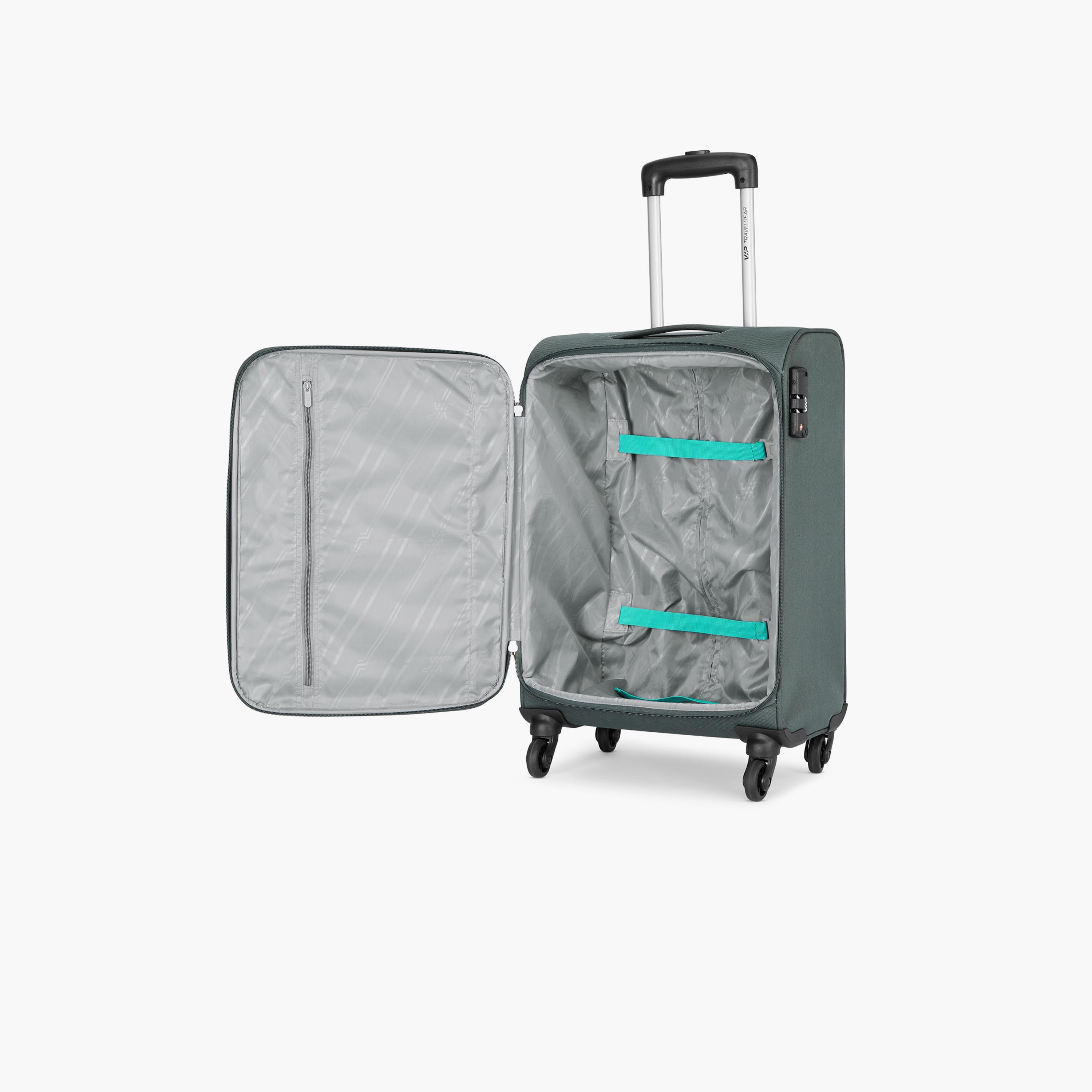 VIP Staple Plus 80 CM Large Check-in Nylon Soft Sided 4-Wheeler Spinner Trolley Bag with Combination Lock | VIP STAPLE PLUS-travel-luggagesandbags-luggage-image-5